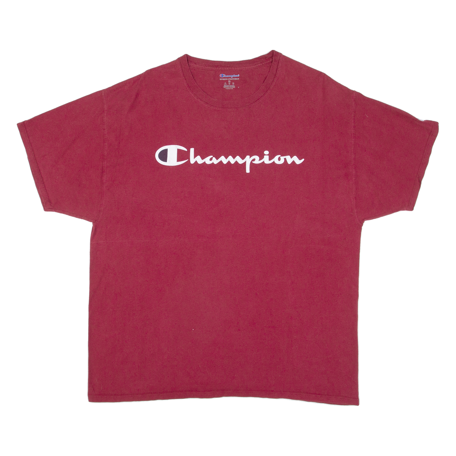 CHAMPION Mens T-Shirt Red XL Refurbished - N/A refurbished available on Cerqular