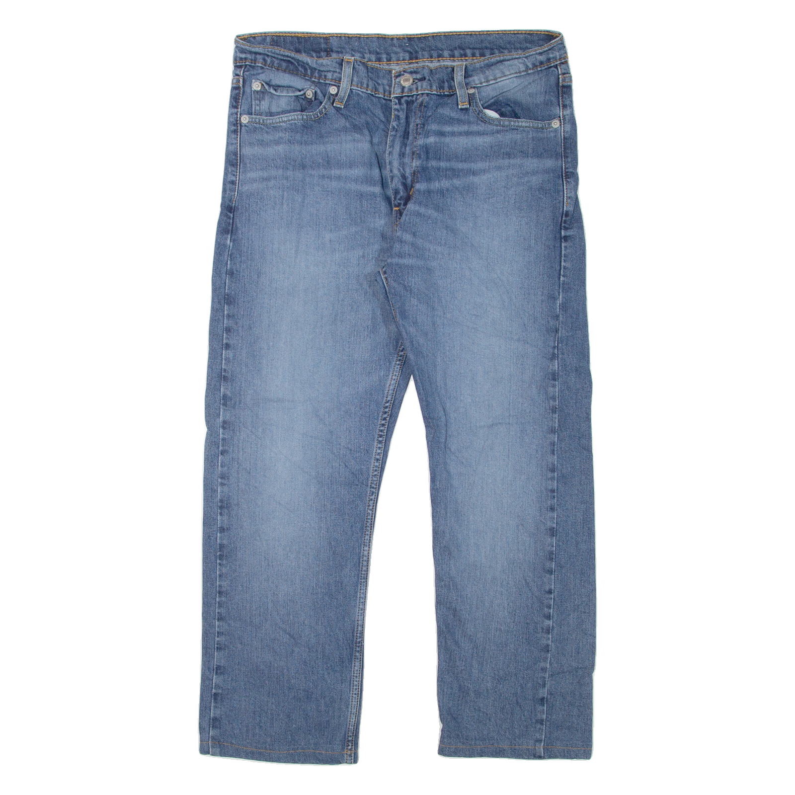 LEVI'S 513 Jeans Mens Blue Slim Straight Stone Wash W32 L25 Refurbished - N/A refurbished available on Cerqular