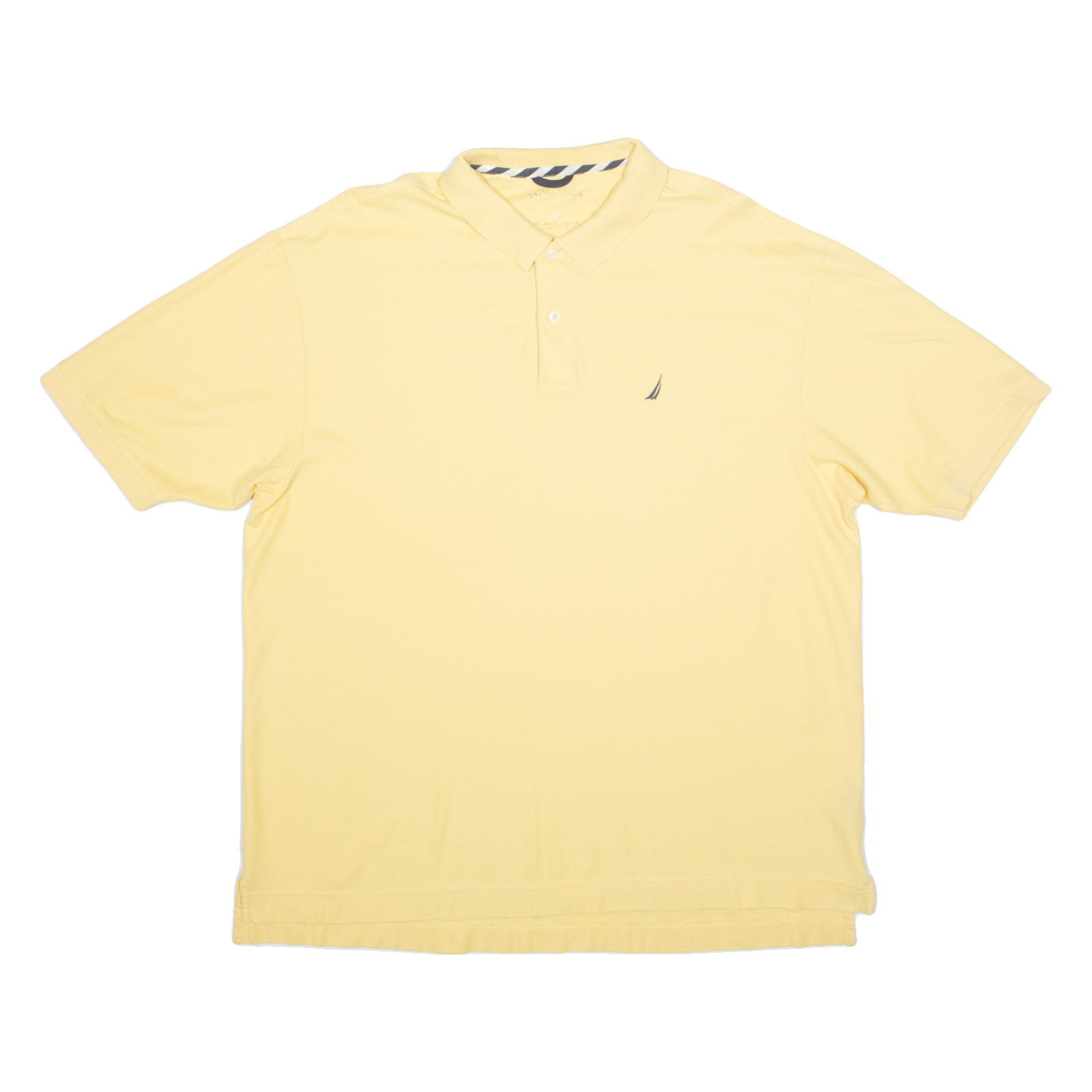 NAUTICA Mens Polo Shirt Yellow 2XL Refurbished - N/A refurbished available on Cerqular