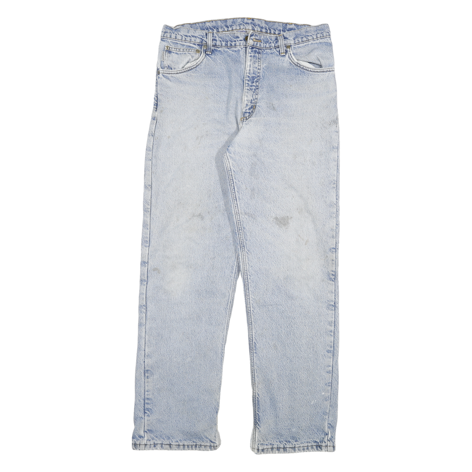 Buy CARHARTT Mens Jeans Blue Regular Straight Denim Light W31 L32 Workwear Zip Refurbished - $53.29 CARHARTT Mens Jeans Blue Regular Straight Denim Light W31 L32 Workwear Zip Refurbished - N/A refurbished available on Cerqular