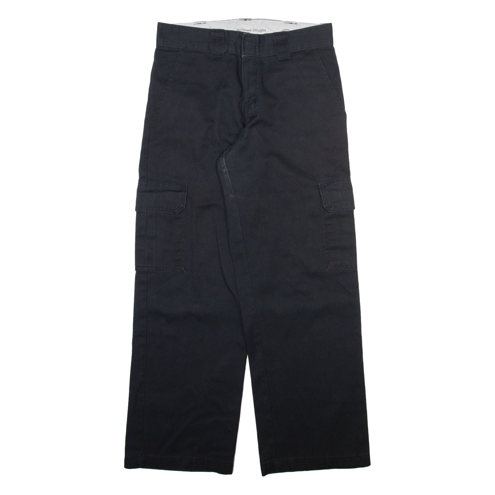 DICKIES Cargo Mens Trousers Black Relaxed Straight W30 L30 Refurbished - N/A refurbished available on Cerqular