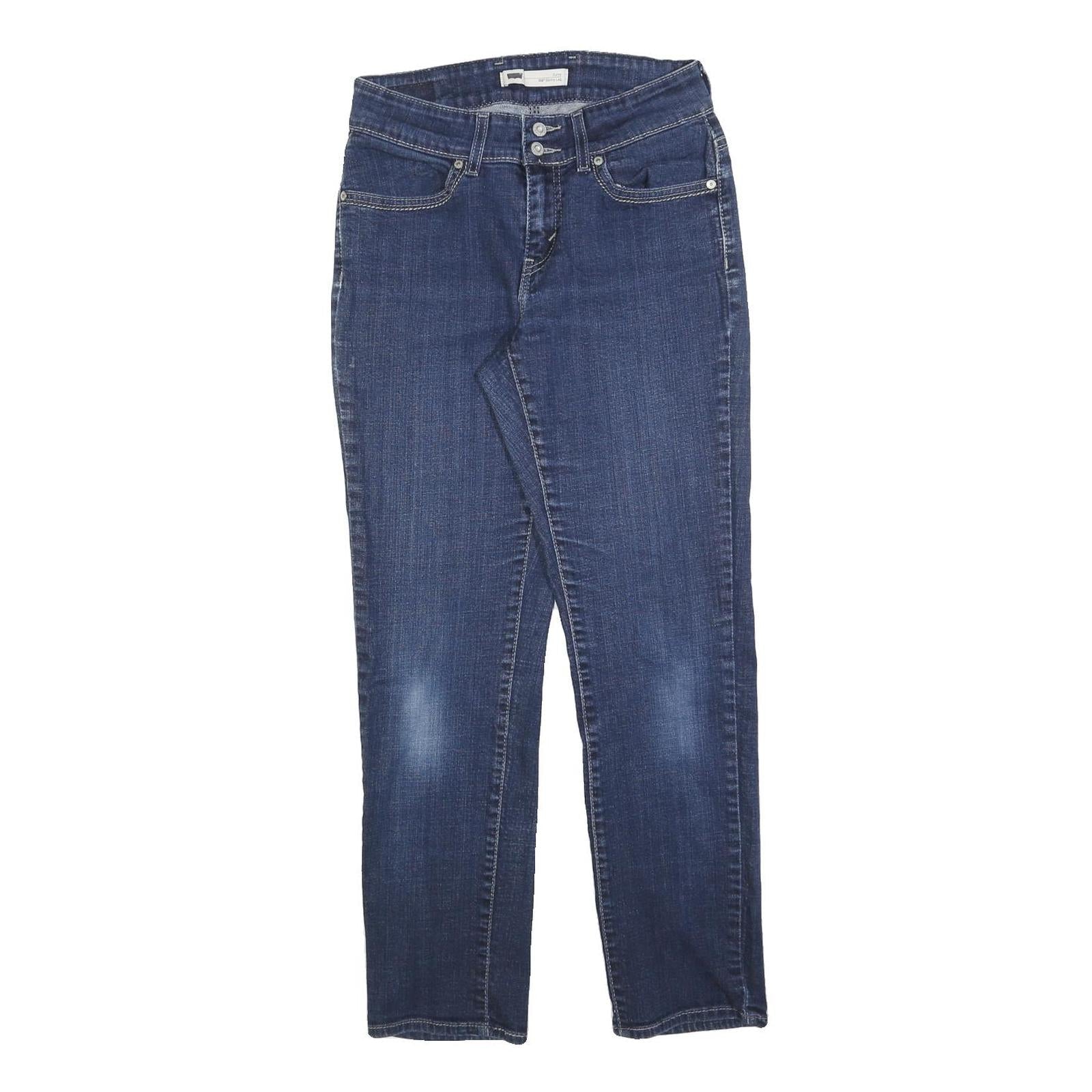 LEVI'S 529 Womens Jeans Blue Regular Straight Denim Medium W26 L28 Classic Fit Refurbished - N/A refurbished available on Cerqular