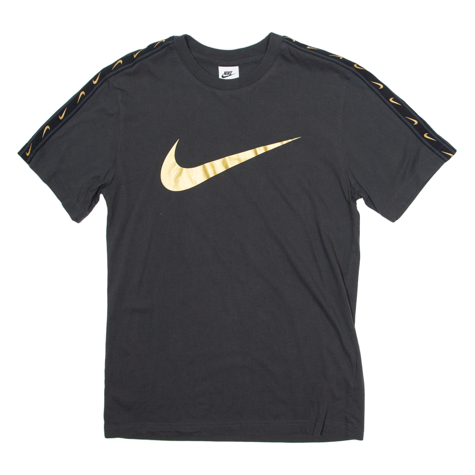 NIKE Mens T-Shirt Grey Crew Neck S Refurbished - N/A refurbished available on Cerqular