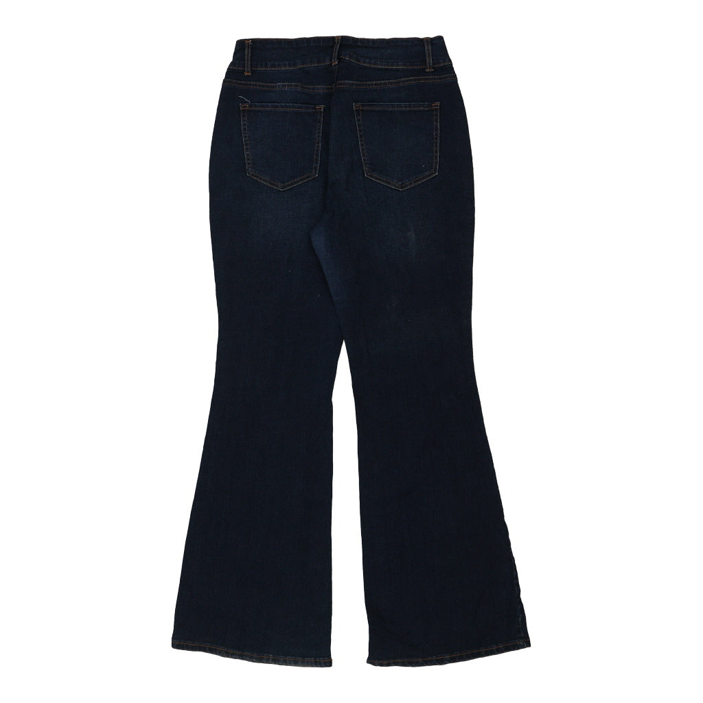 Buy No Boundaries Wide Leg Jeans - 30W UK 10 Dark Wash Cotton Refurbished - $21.69 No Boundaries Wide Leg Jeans - 30W UK 10 Dark Wash Cotton Refurbished - Thrifted (note: this is a term often used to describe second- refurbished available on Cerqular