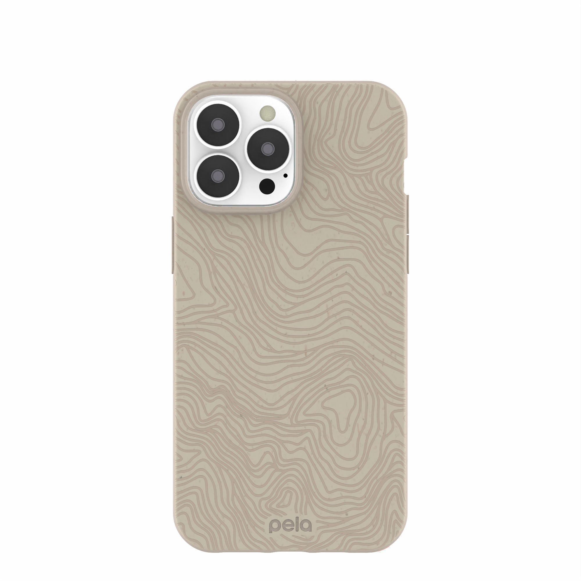 London Fog Trail Lines iPhone 13 Pro Max Case Refurbished - Pela Case refurbished available on Cerqular