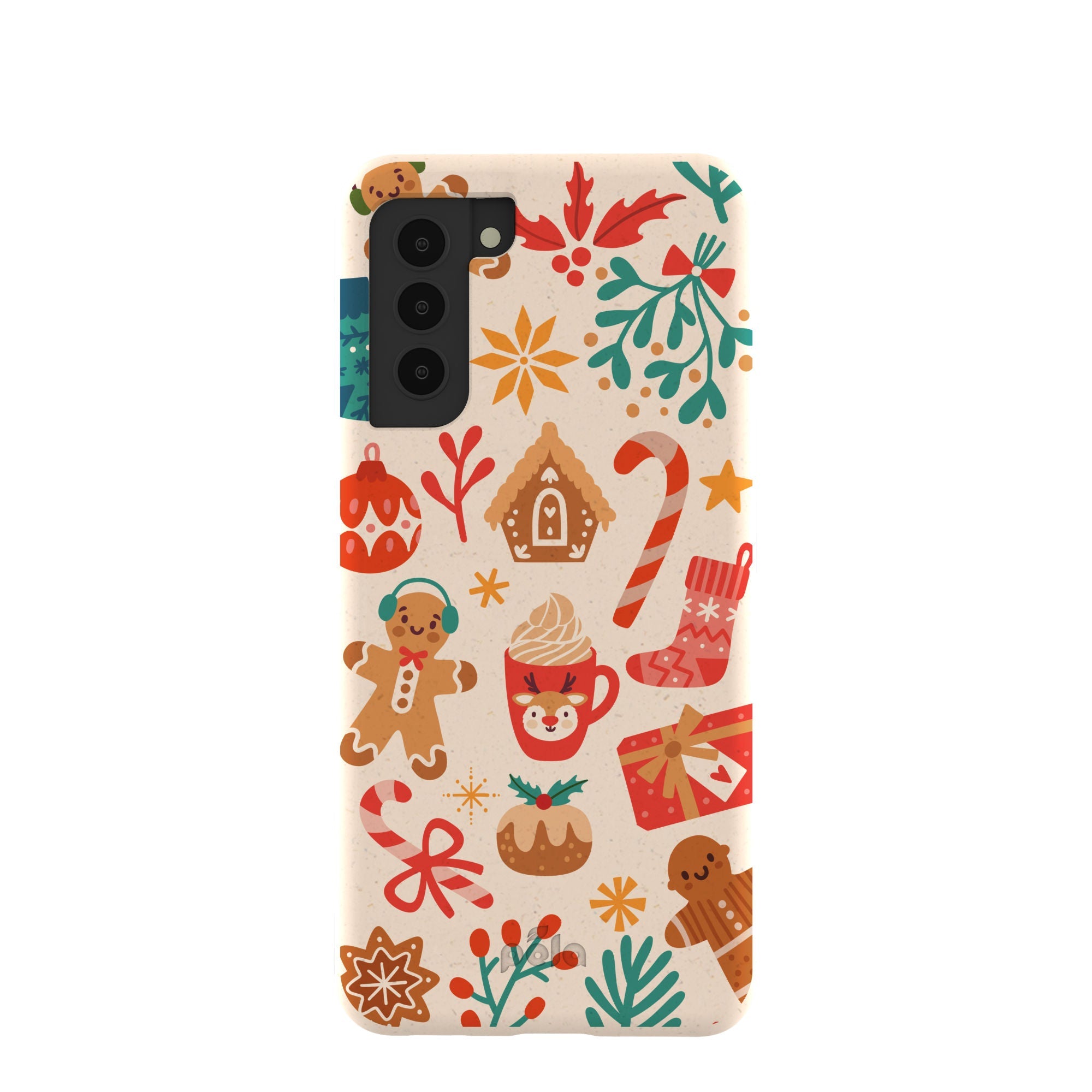Seashell Festive AF Samsung Galaxy S21 Case Refurbished - Pela Case refurbished available on Cerqular