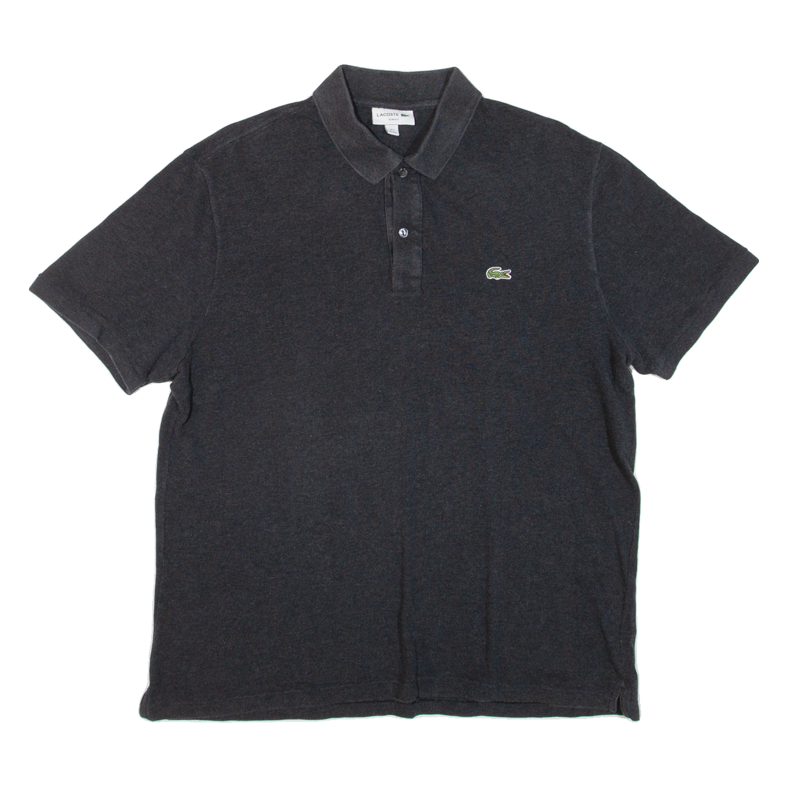 LACOSTE Slim Fit Mens Polo Shirt Grey 2XL Refurbished - N/A refurbished available on Cerqular