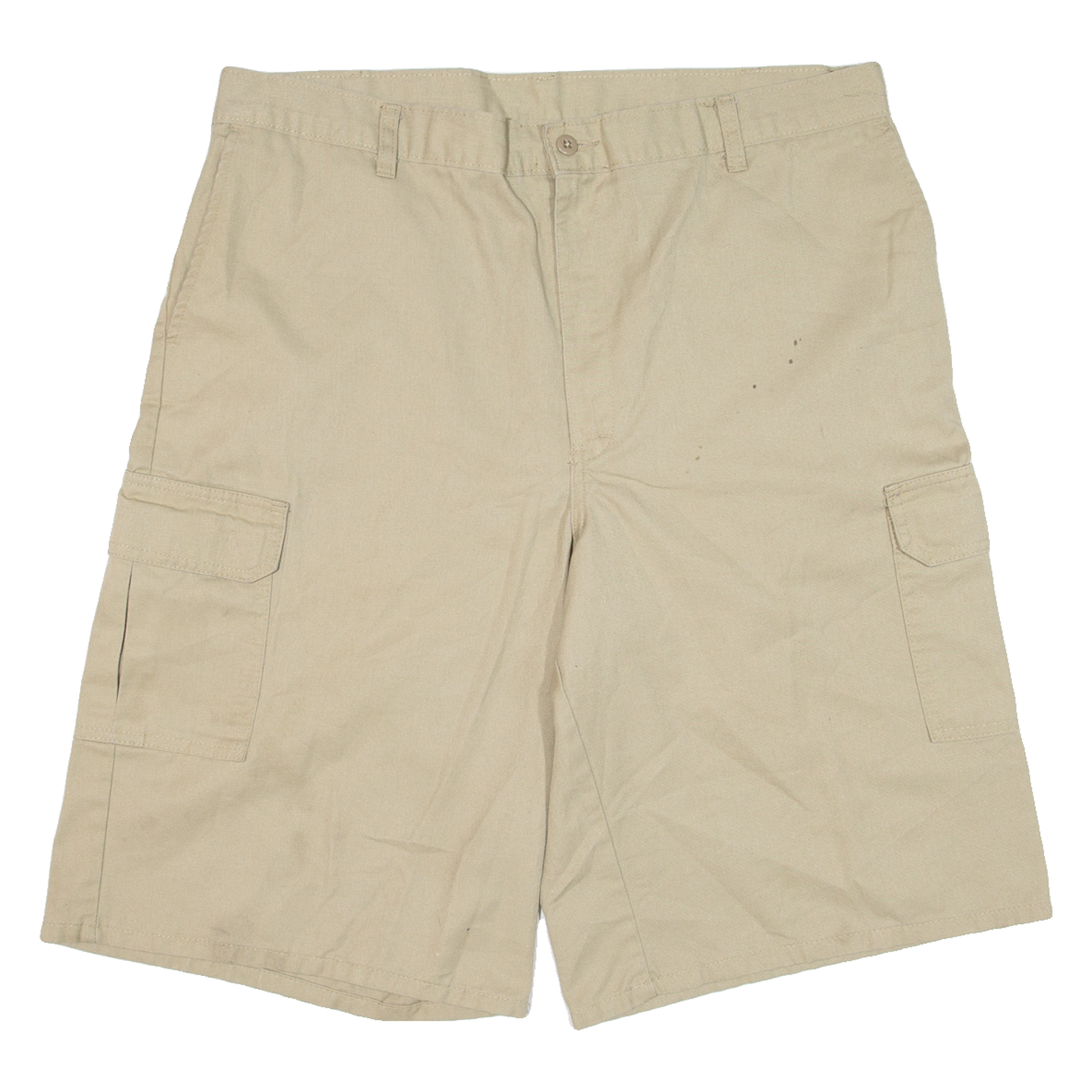 DICKIES Mens Workwear Shorts Beige XL W38 Refurbished - N/A refurbished available on Cerqular