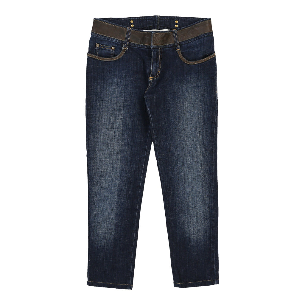 Blumarine Jeans - 30W UK 8 Blue Cotton Blend | Size: UK 8 Refurbished - N/A (Preloved Designer is not a specific brand, it refurbished available on Cerqular