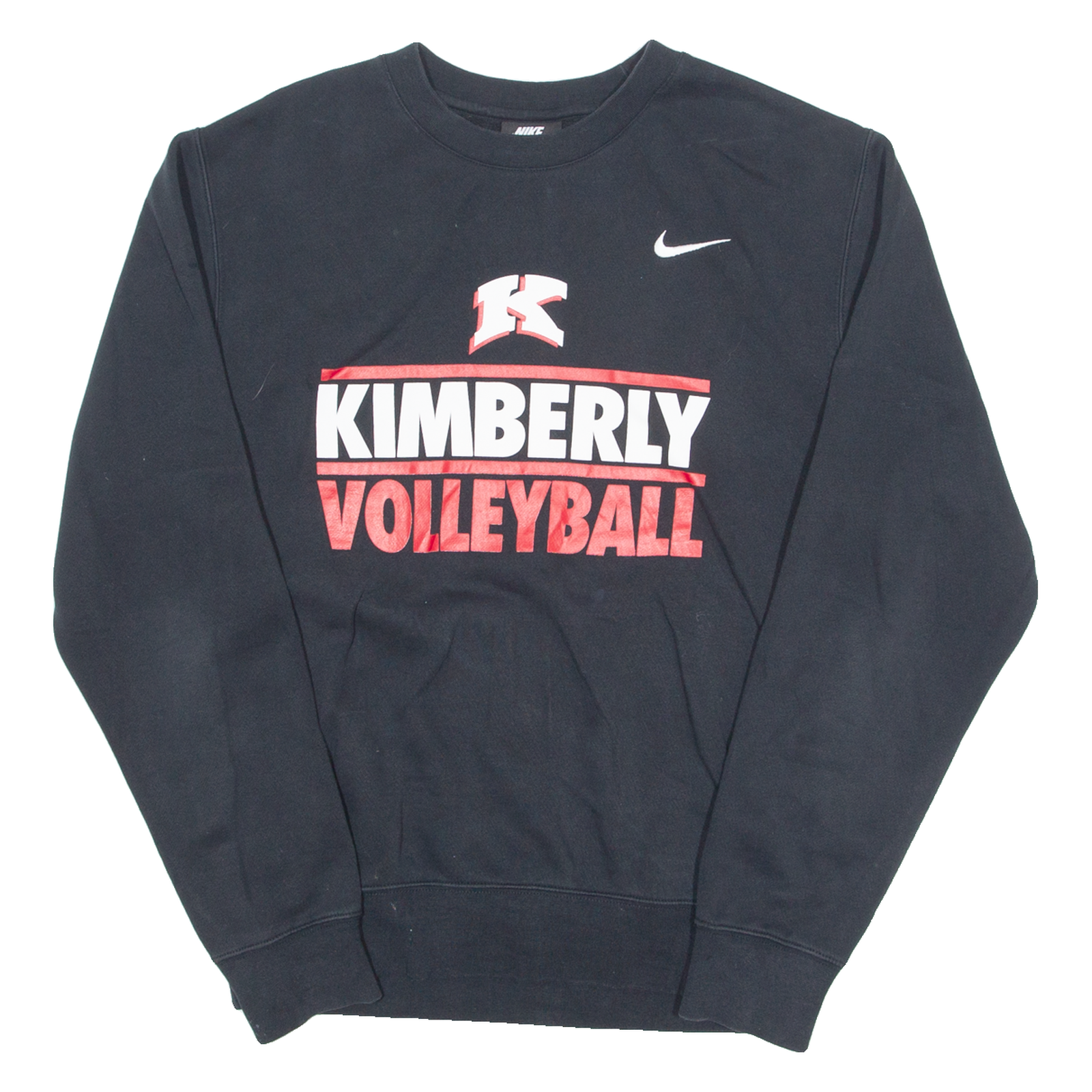 NIKE Kimberly Volleyball Mens Sweatshirt Black USA S Refurbished - N/A refurbished available on Cerqular