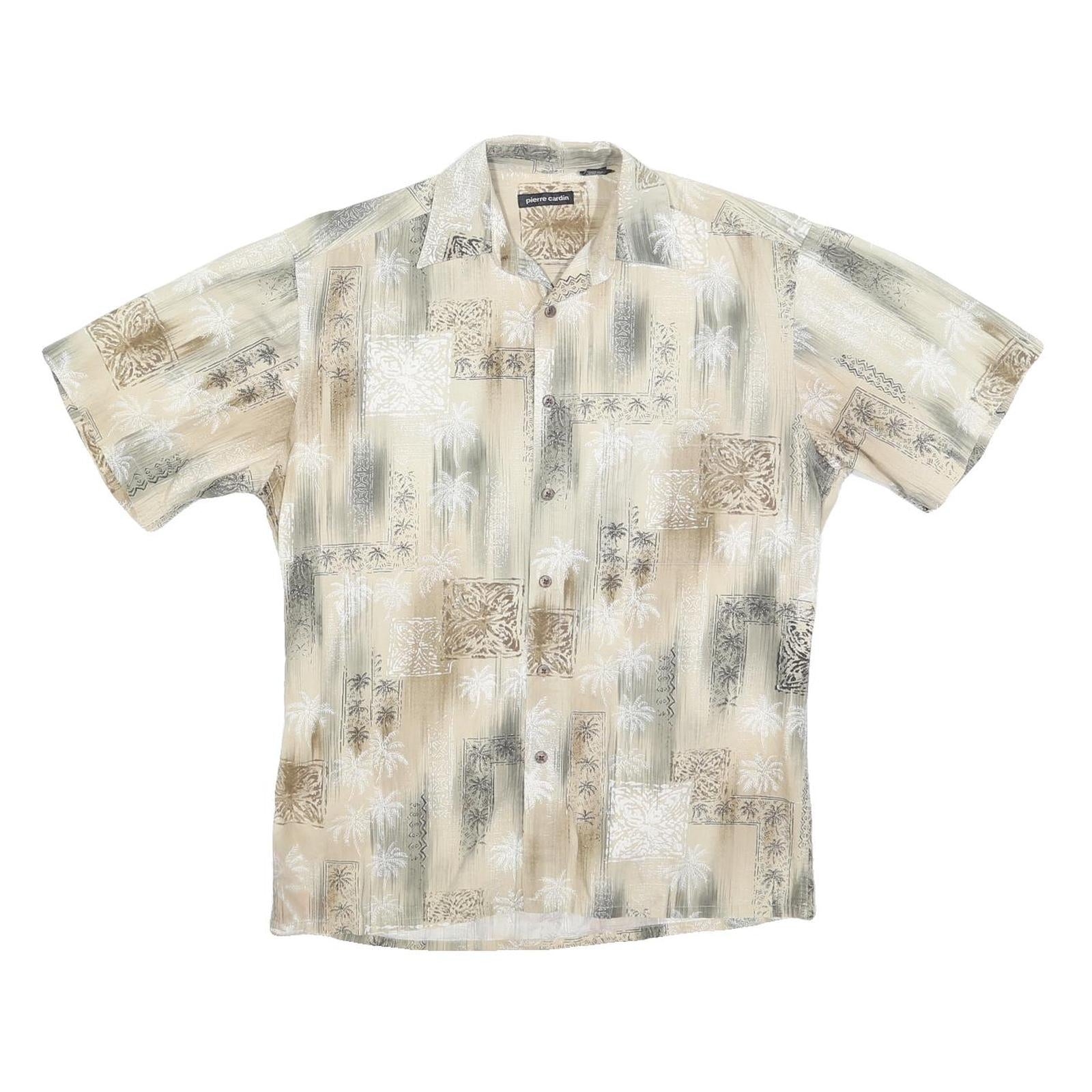 Buy PIERRE CARDIN Mens Beige Patterned Short Sleeve Shirt S Cotton Blend Casual Refurbished - $33.79 PIERRE CARDIN Mens Beige Patterned Short Sleeve Shirt S Cotton Blend Casual Refurbished - N/A refurbished available on Cerqular