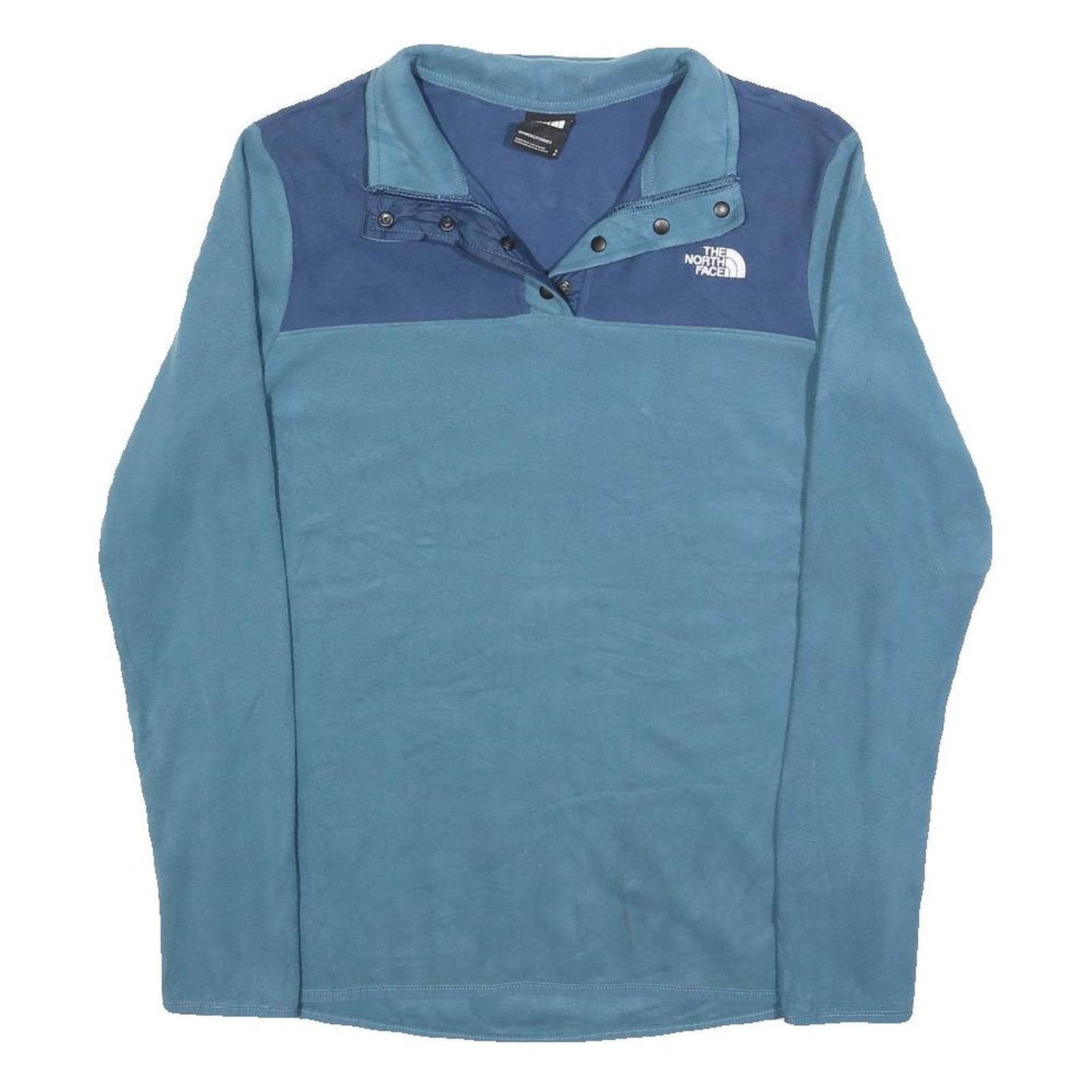 THE NORTH FACE Womens Blue & Navy Plain Pullover Crew Neck Basic Knit S Outdoor Refurbished - N/A refurbished available on Cerqular