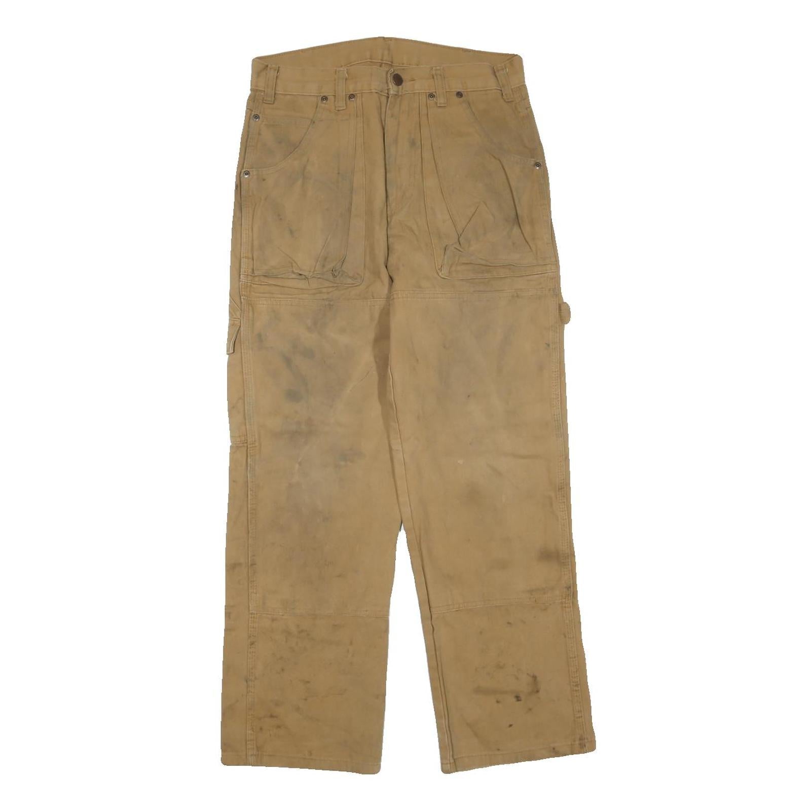 Buy DICKIES Mens Cotton Blend Beige Regular Fit Straight Leg Trousers W30 L29 Refurbished - $31.19 DICKIES Mens Cotton Blend Beige Regular Fit Straight Leg Trousers W30 L29 Refurbished - N/A refurbished available on Cerqular