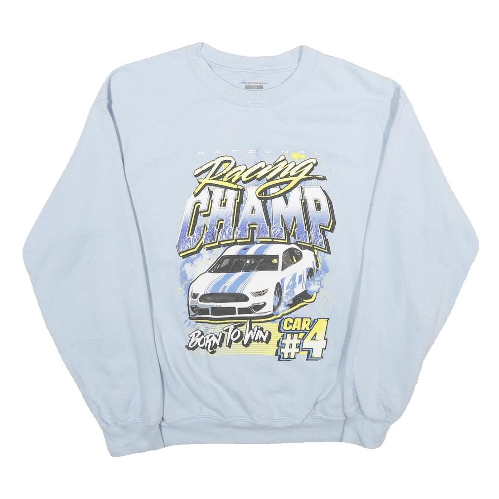 Buy H3S SPORTSGEAR Mens Light Blue Racing Champ Car Graphic Crew Neck S Sweatshirt Refurbished - $27.29 H3S SPORTSGEAR Mens Light Blue Racing Champ Car Graphic Crew Neck S Sweatshirt Refurbished - N/A refurbished available on Cerqular