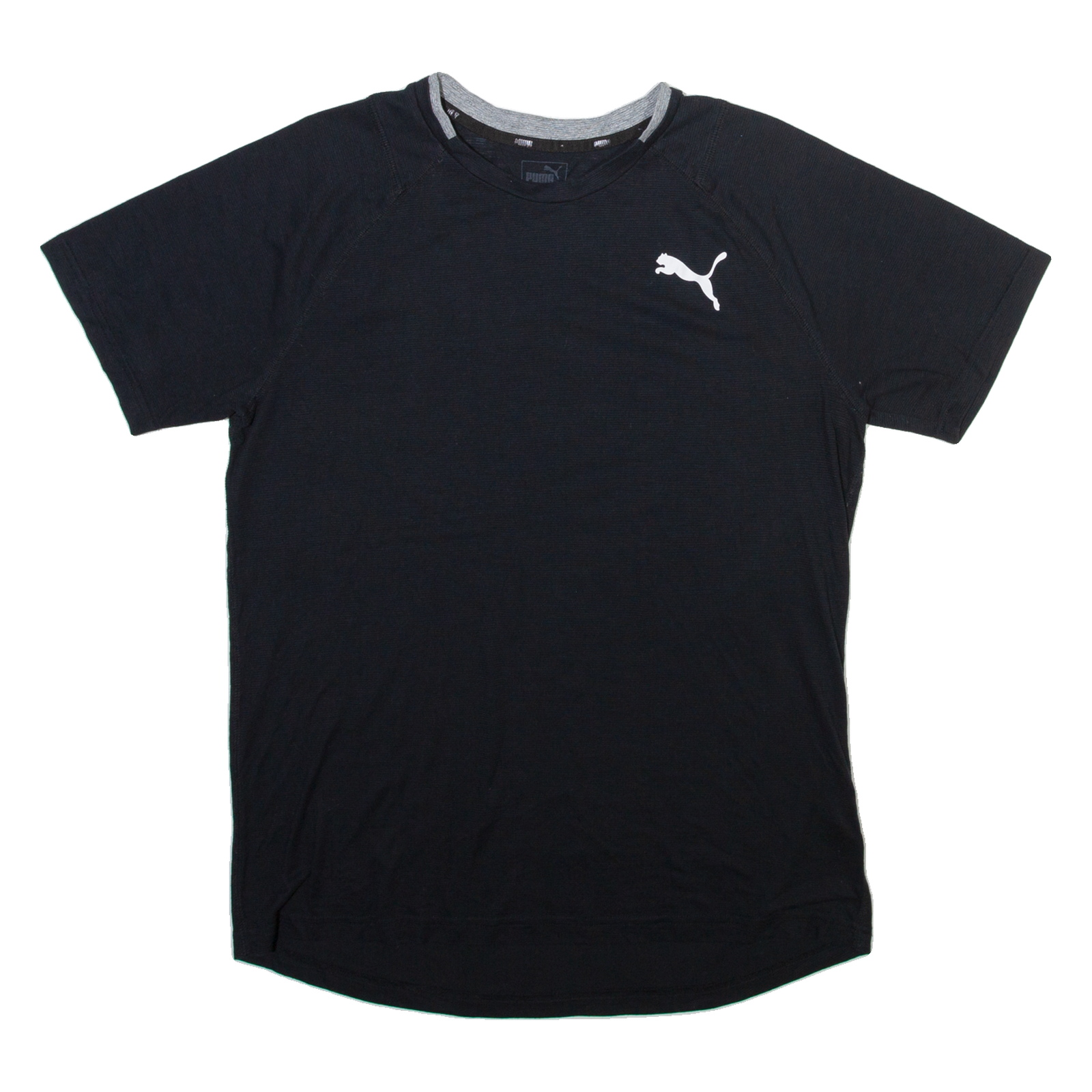 PUMA Mens T-Shirt Black M Refurbished - N/A refurbished available on Cerqular