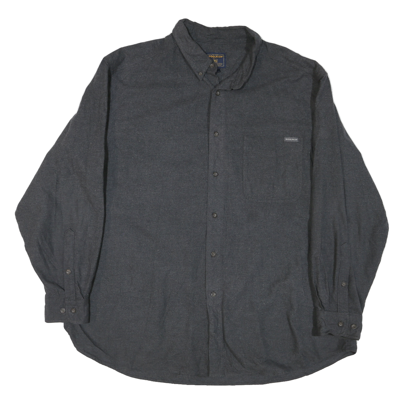 Buy WOOLRICH Mens Black Cotton Shirt 2XL Button-Down Casual Workwear Refurbished - $50.69 WOOLRICH Mens Black Cotton Shirt 2XL Button-Down Casual Workwear Refurbished - N/A refurbished available on Cerqular