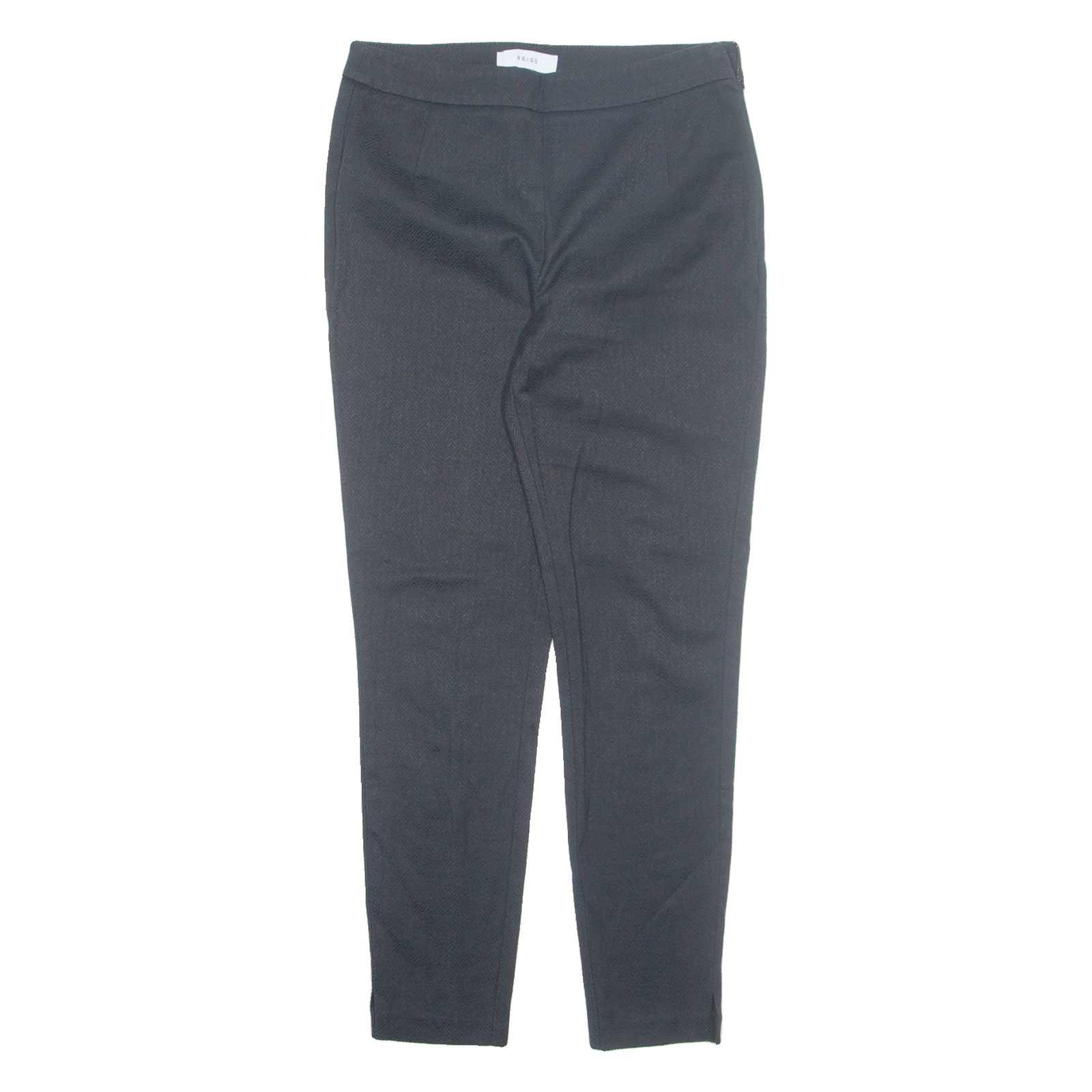 REISS Chino Womens Trousers Black Regular Tapered W28 L28 Refurbished - N/A refurbished available on Cerqular