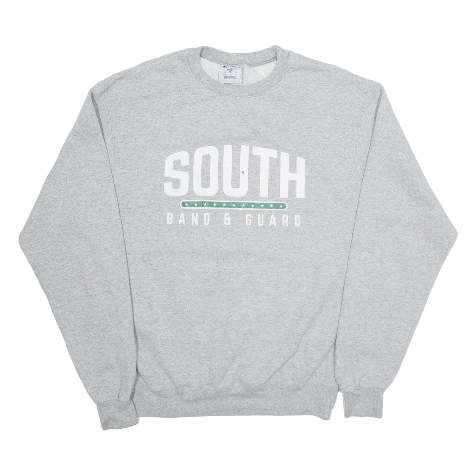 CHAMPION South Band & Guard Mens Sweatshirt Grey M Refurbished - N/A refurbished available on Cerqular