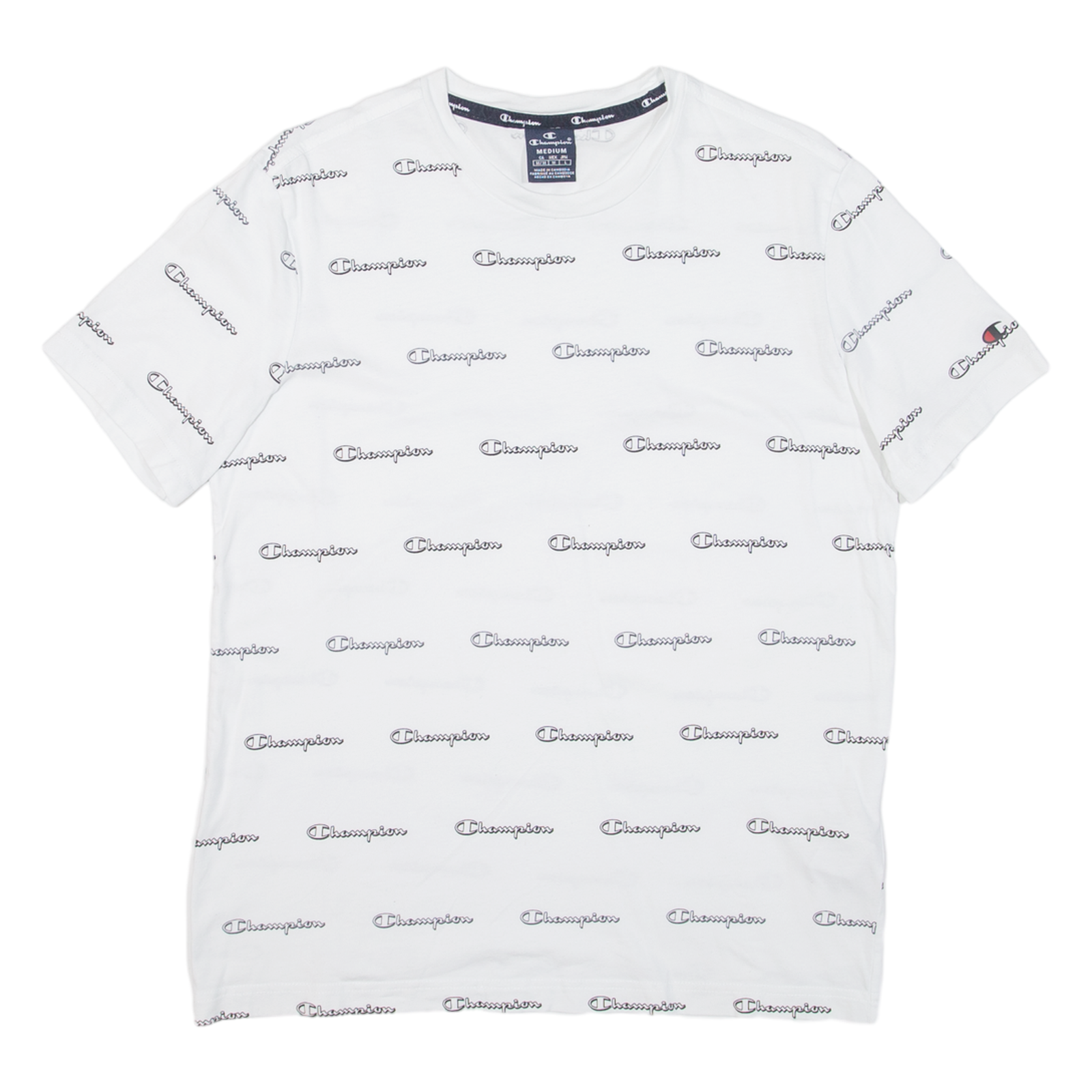 CHAMPION Mens T-Shirt White M Refurbished - N/A refurbished available on Cerqular