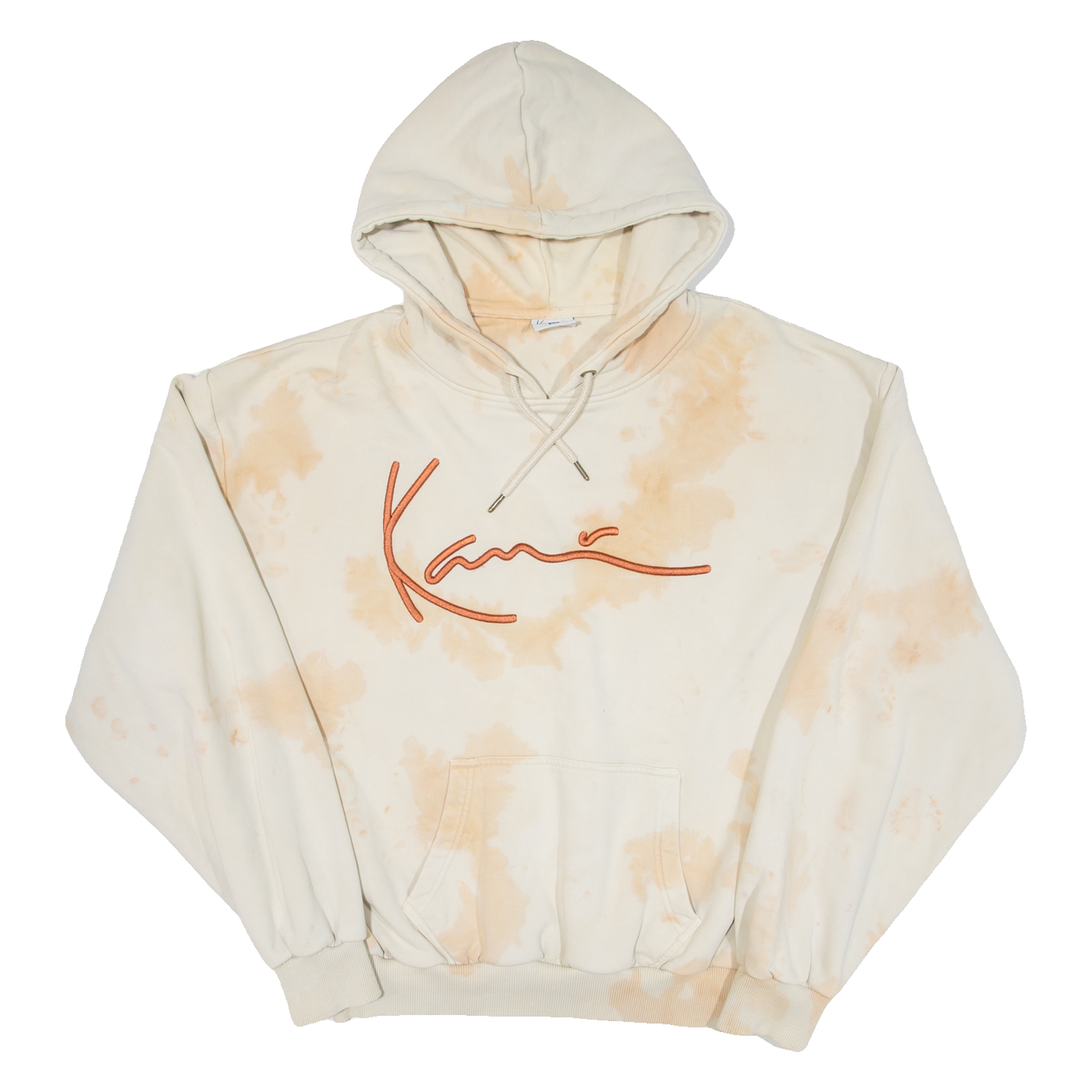 KARL KANI Womens Beige Hoodie XL Refurbished - N/A refurbished available on Cerqular