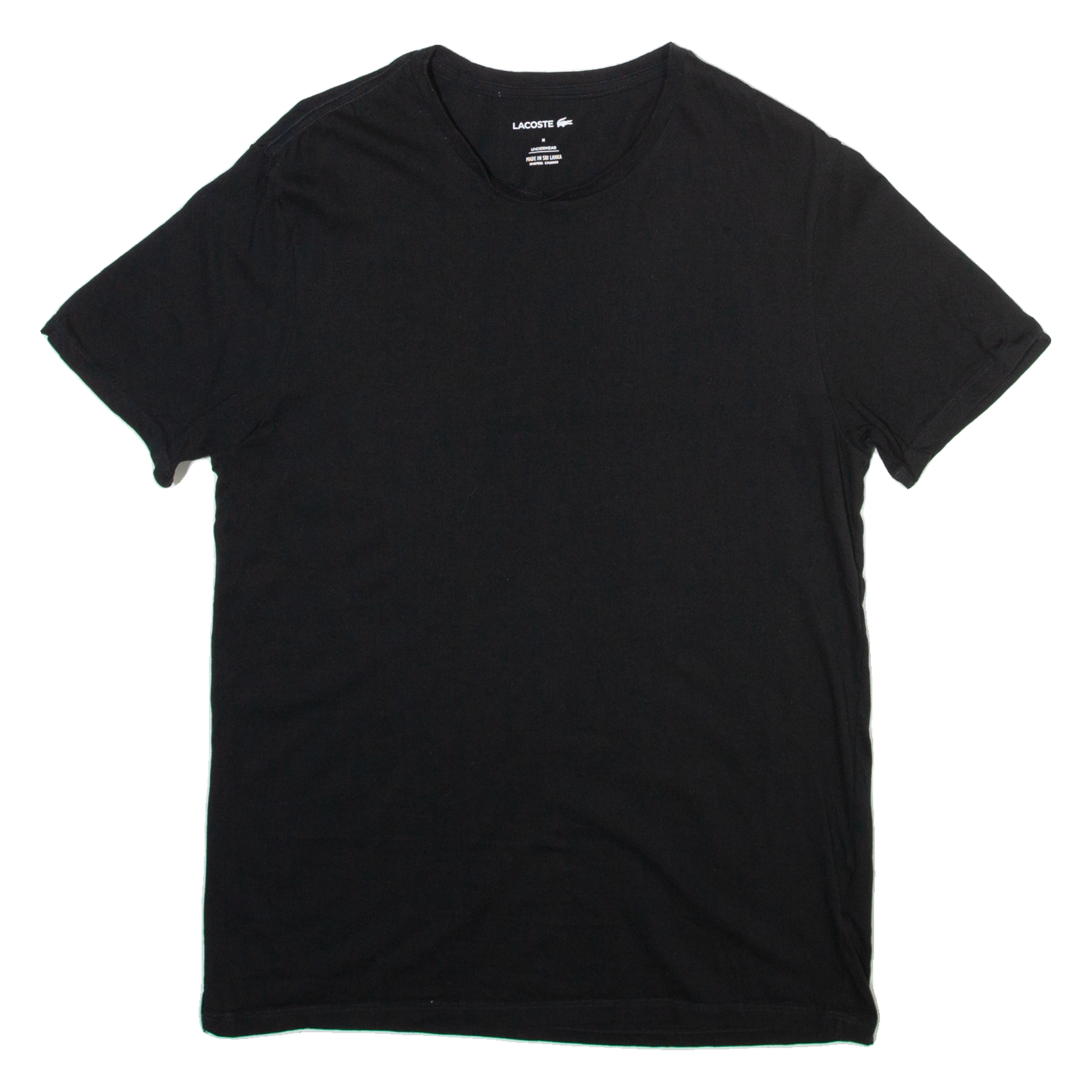 Buy LACOSTE Mens T-Shirt Black M Refurbished - $23.39 LACOSTE Mens T-Shirt Black M Refurbished - N/A refurbished available on Cerqular