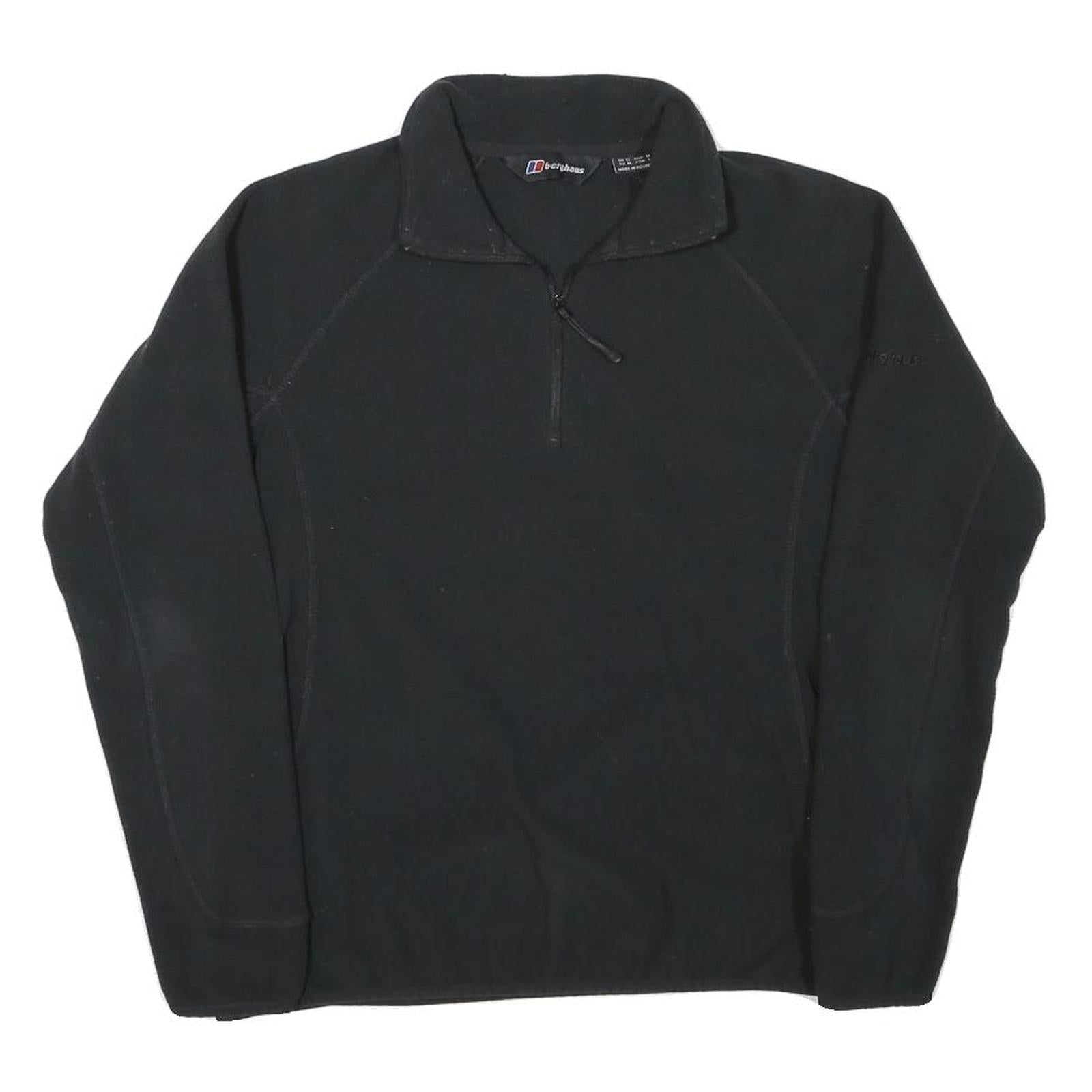 BERGHAUS Womens Black Plain Jumper Crew Neck Basic Knit S Outdoor Casual Refurbished - N/A refurbished available on Cerqular