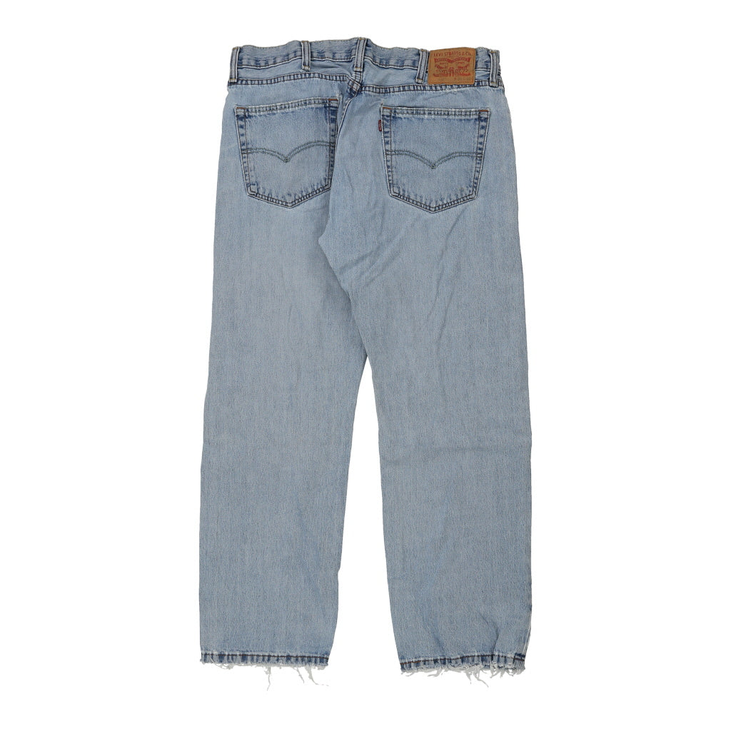 505 Levis Jeans - 38W 30L Light Wash Cotton Refurbished - Thrifted (note: this is a term often used to describe second- refurbished available on Cerqular