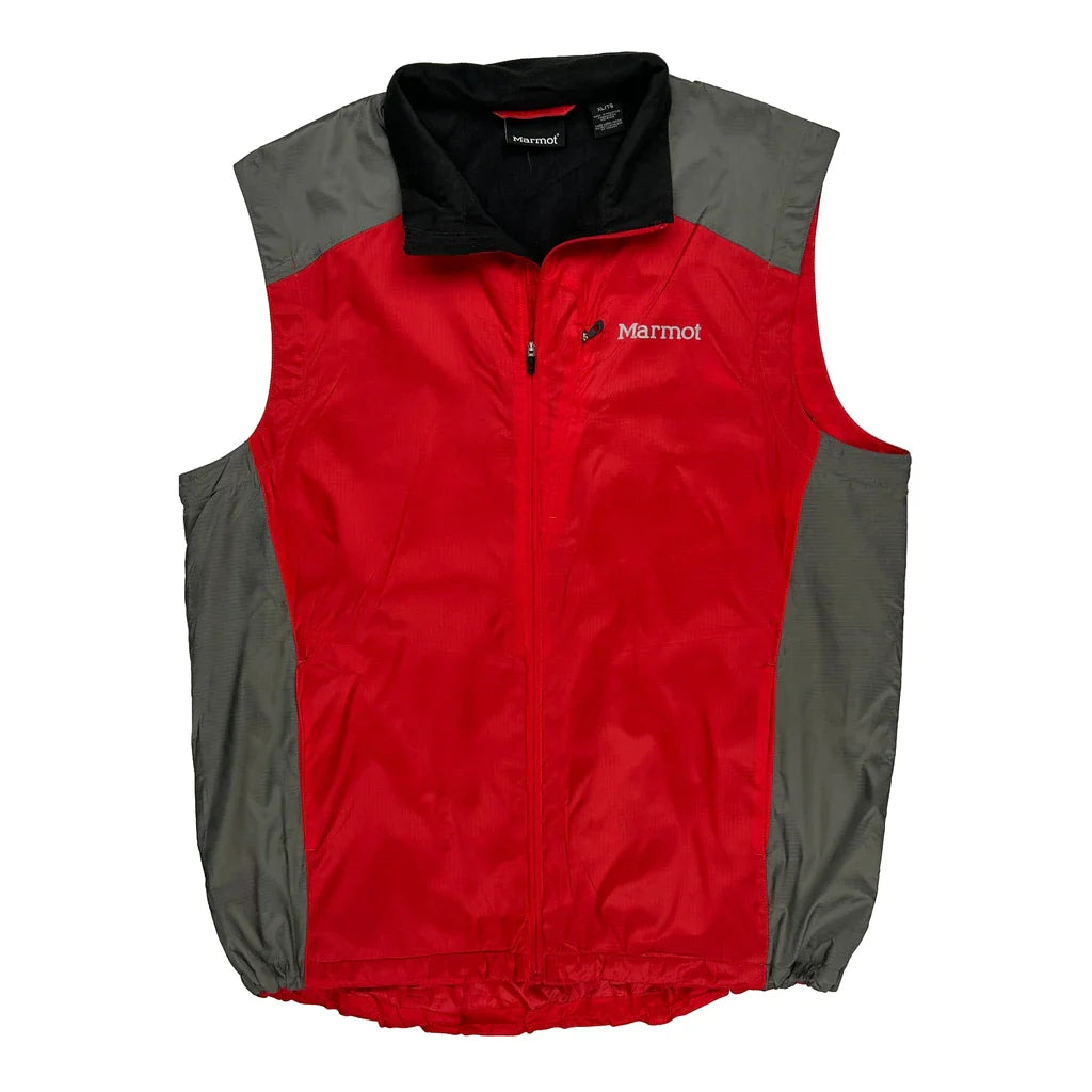 Buy Marmot Gilet - XL Grey Polyester Refurbished - $60.29 Marmot Gilet - XL Grey Polyester Refurbished - Thrifted (note: this is a term often used to describe second- refurbished available on Cerqular