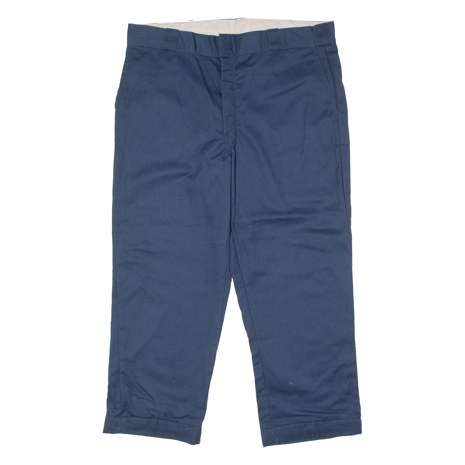 DICKIES Blanket Lined Workwear Mens Twill Trousers Blue Regular Straight W38 L28 Refurbished - N/A refurbished available on Cerqular
