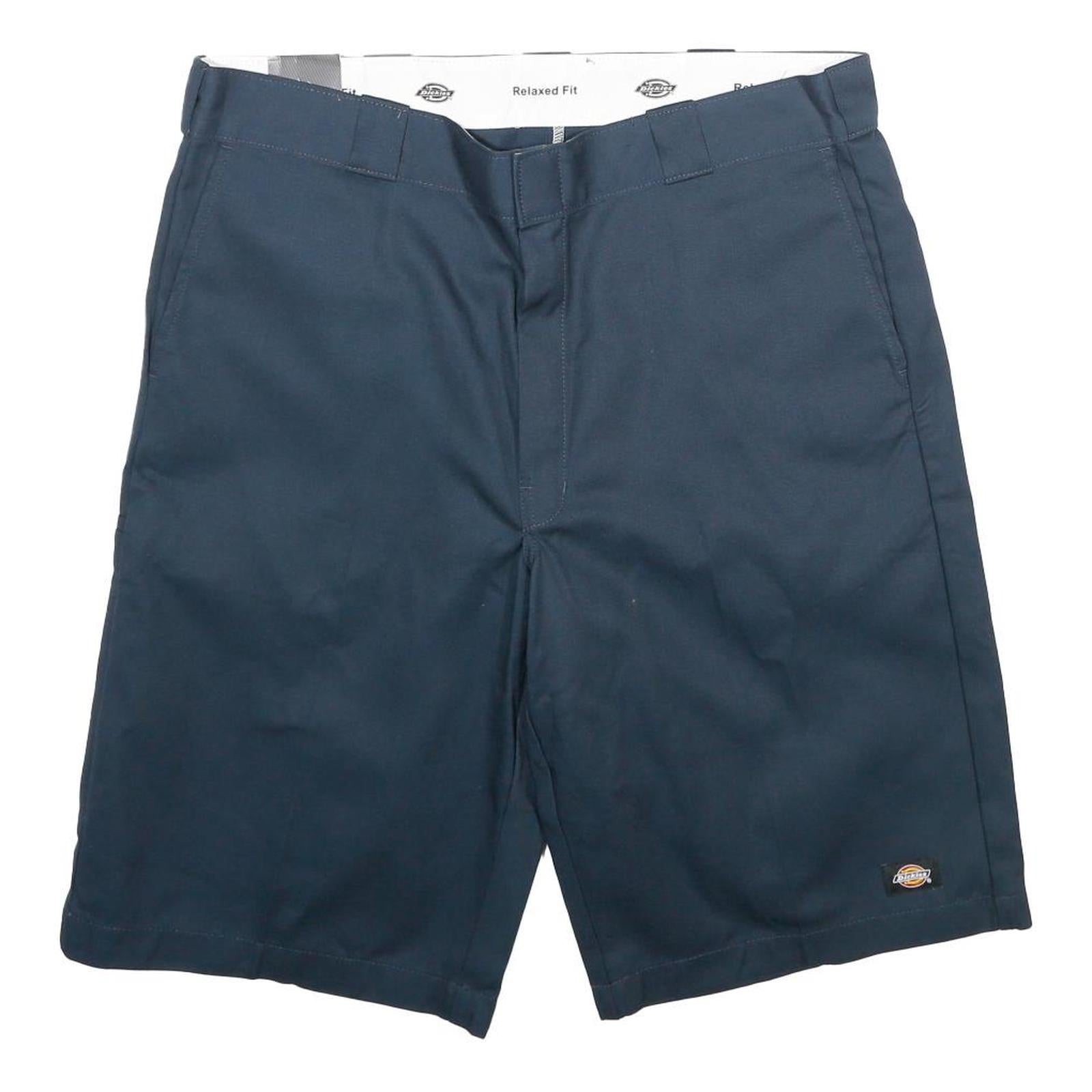 DICKIES Mens Navy Blue Casual Shorts Relaxed Fit XL W38 Workwear Refurbished - N/A refurbished available on Cerqular