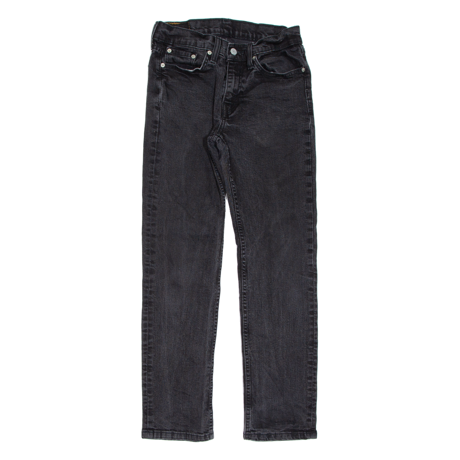 LEVI'S 514 Jeans Mens Black Slim Straight Charcoal Wash W29 L30 Refurbished - N/A refurbished available on Cerqular