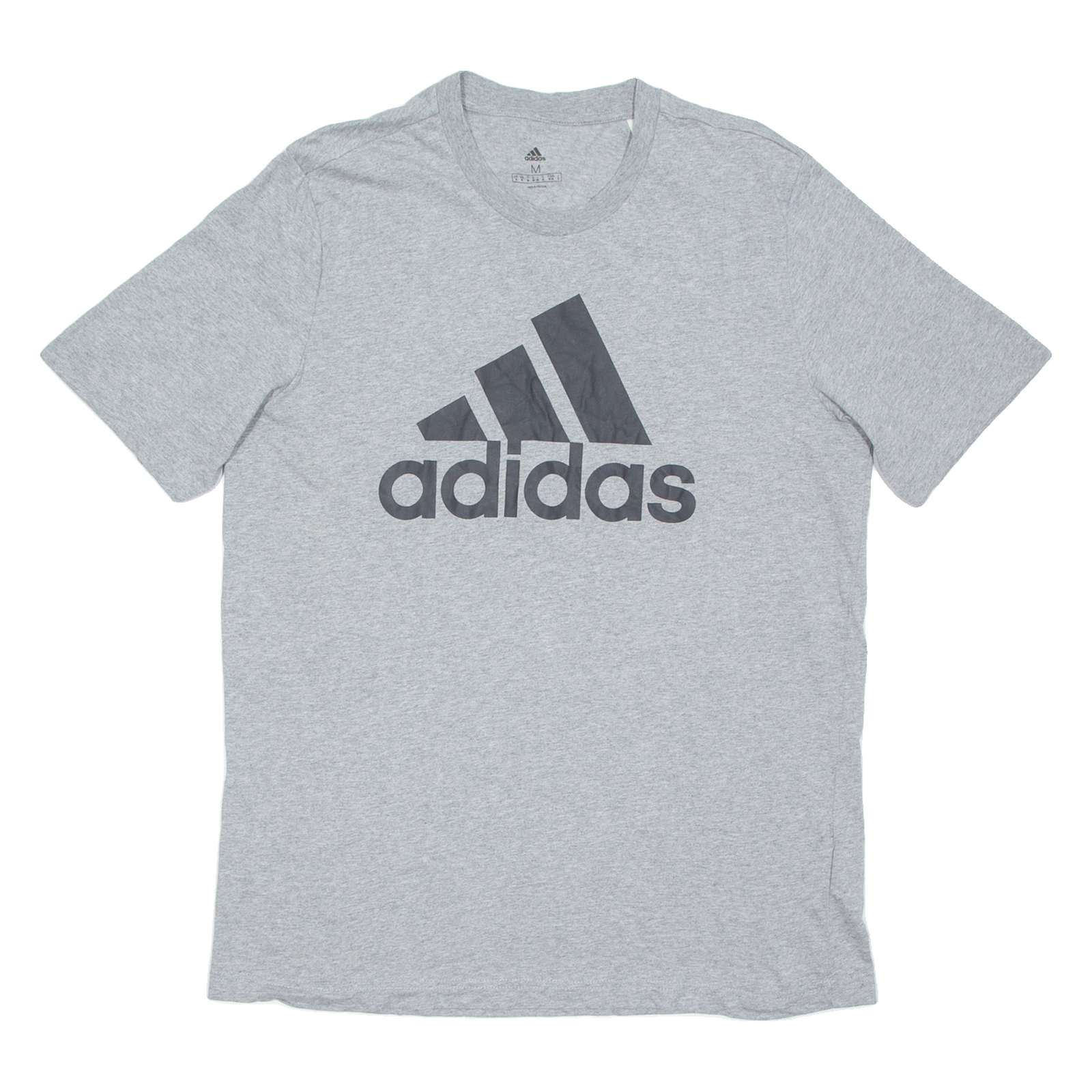 ADIDAS Mens T-Shirt Grey M Refurbished - N/A refurbished available on Cerqular