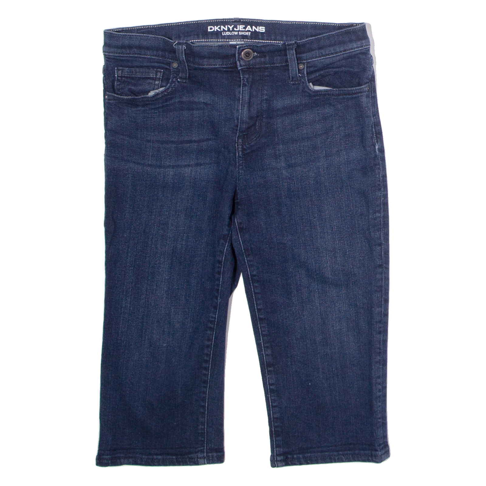 DKNY Ludlow Womens Pedal Pushers Shorts Blue M W30 Refurbished - N/A refurbished available on Cerqular