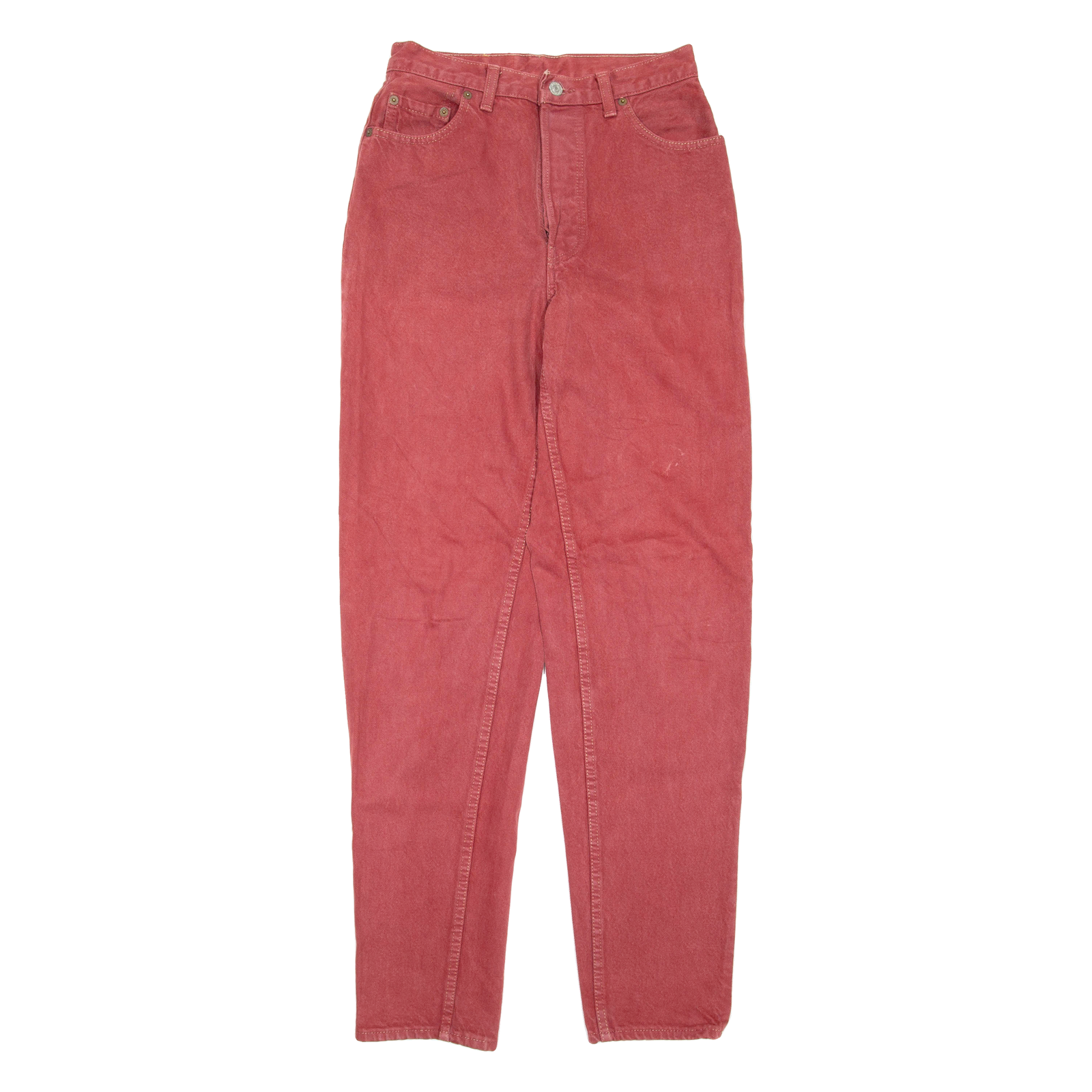 LEVI'S Mens Jeans Red Regular Straight 90s W28 L33 Refurbished - N/A refurbished available on Cerqular