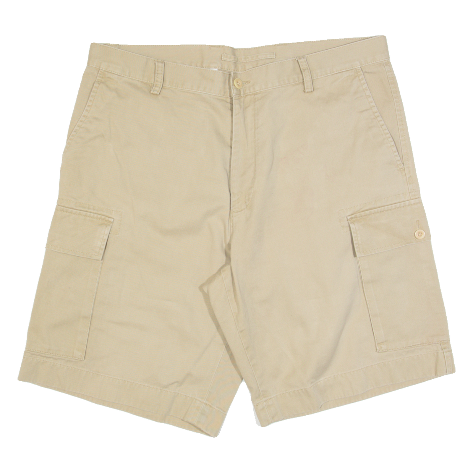 NAUTICA Clipper Mens Cargo Shorts Beige Relaxed L W36 Refurbished - N/A refurbished available on Cerqular