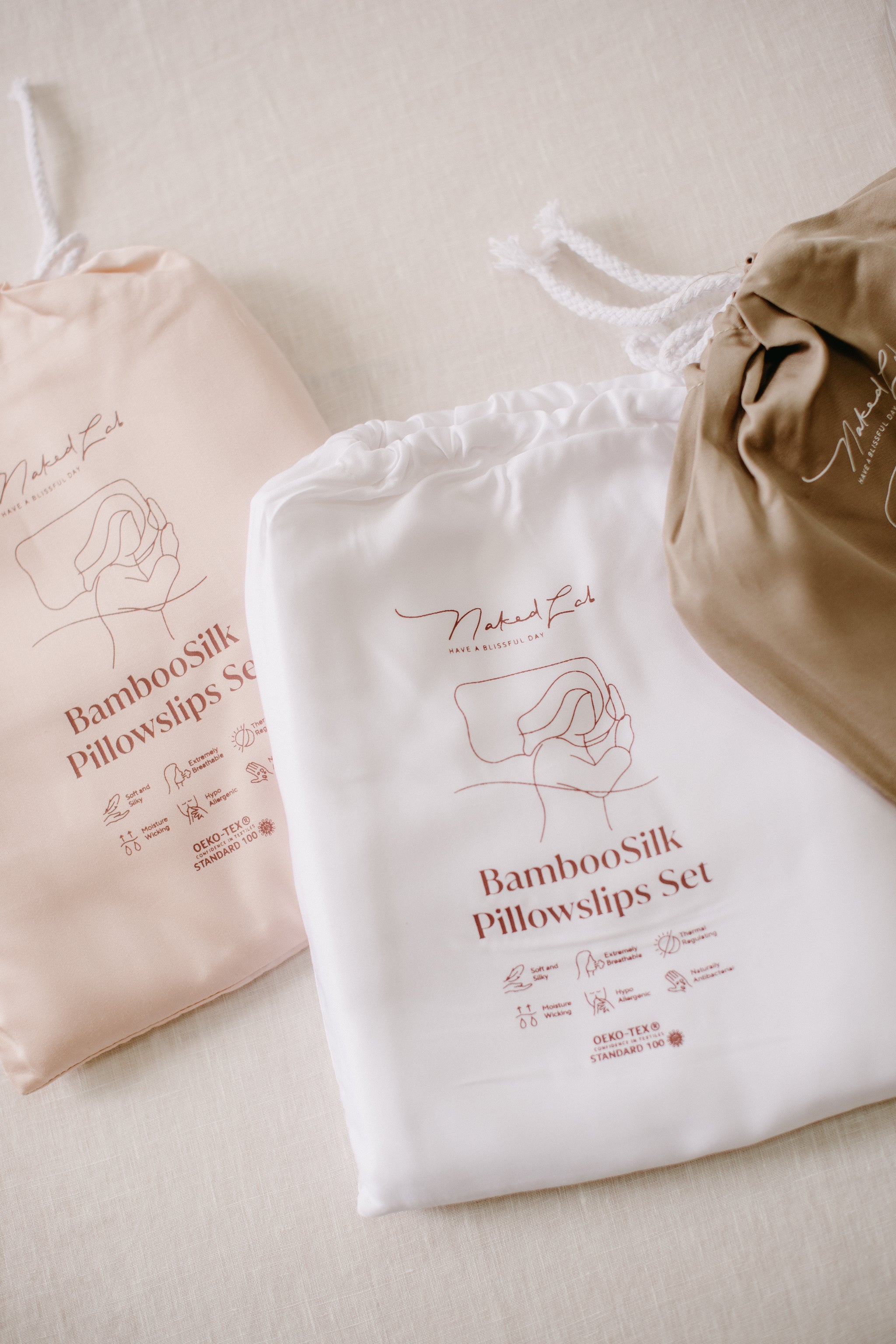 [Up to 50% off] Bamboo Adult Pillowcases Set | Color: Midnight Dive | Size: Standard | Personalisation: None Refurbished - Naked Lab (Note: I couldn't find a well-known brand refurbished available on Cerqular
