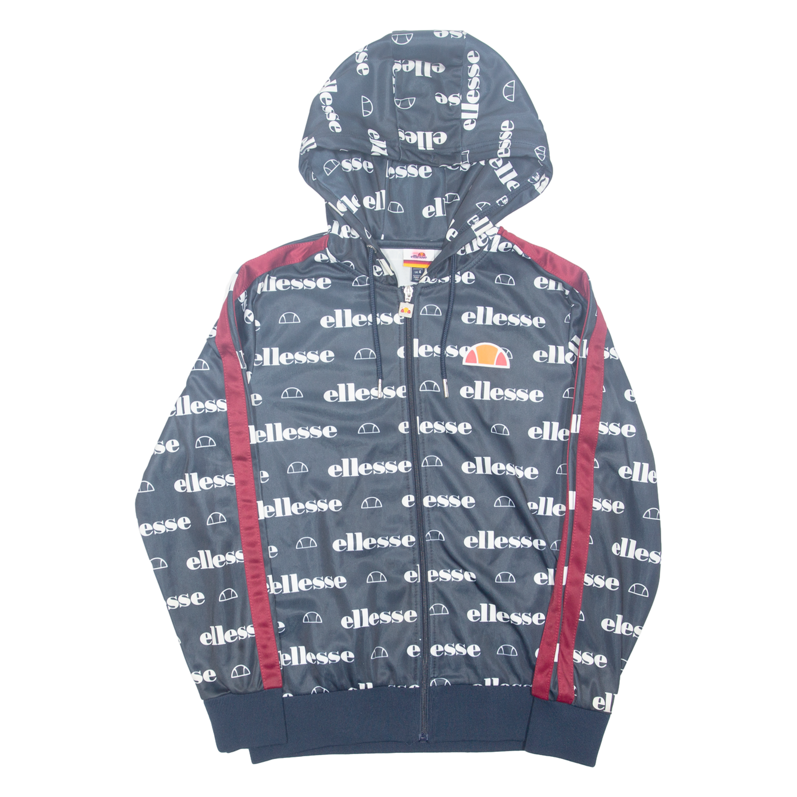ELLESSE Womens Blue Hoodie Full Zip UK 4 Refurbished - N/A refurbished available on Cerqular
