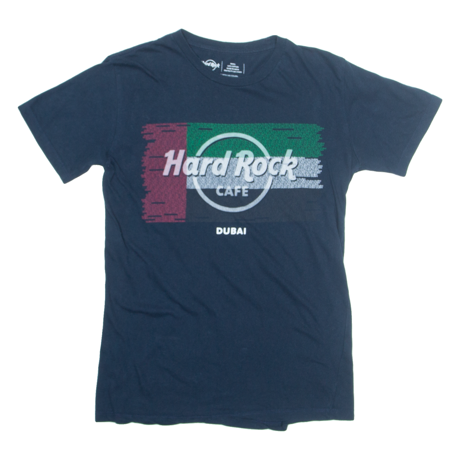 HARD ROCK CAFE Dubai Mens T-Shirt Blue S Refurbished - N/A refurbished available on Cerqular