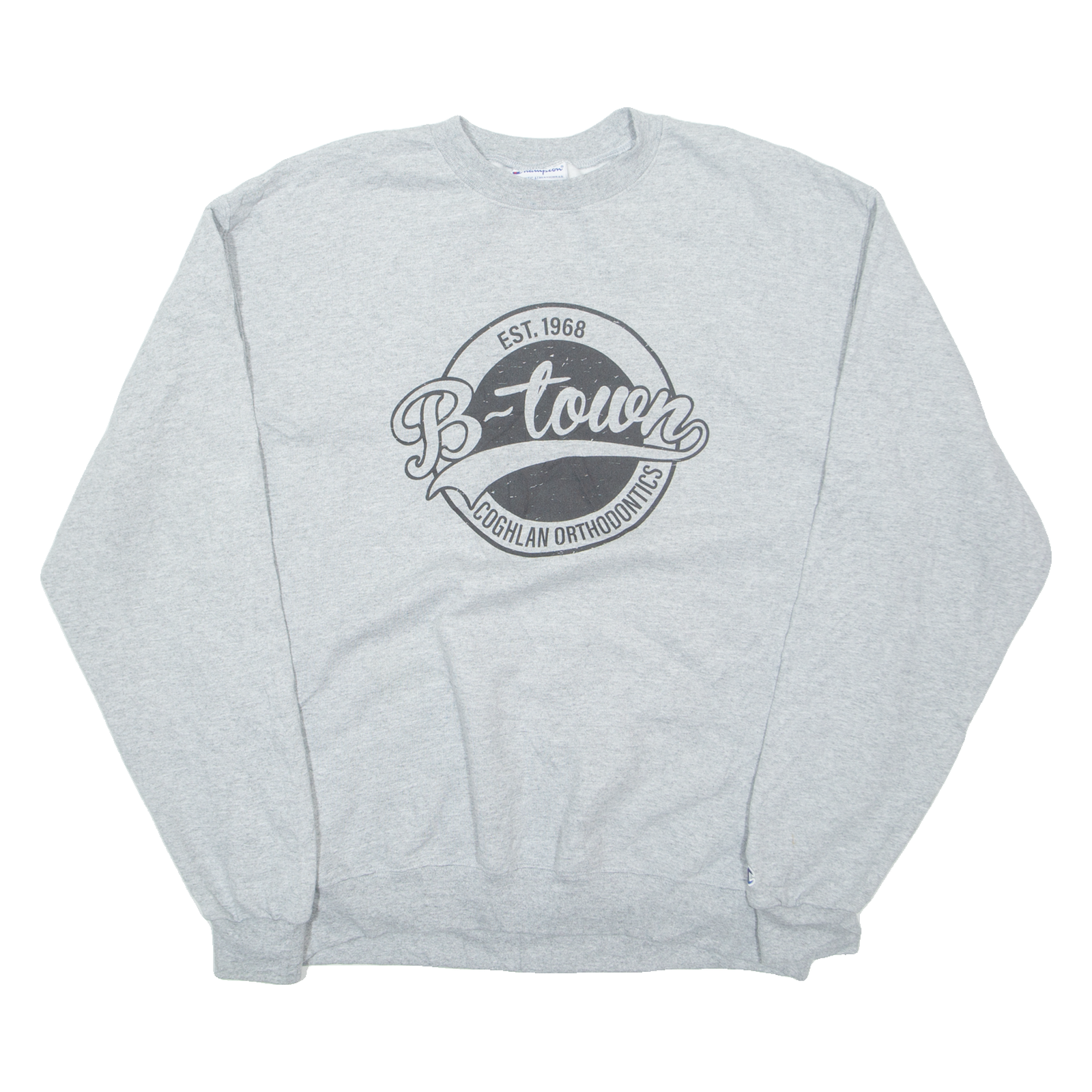 CHAMPION Graham Coghlan Mens Sweatshirt Grey 90s USA L Refurbished - N/A refurbished available on Cerqular