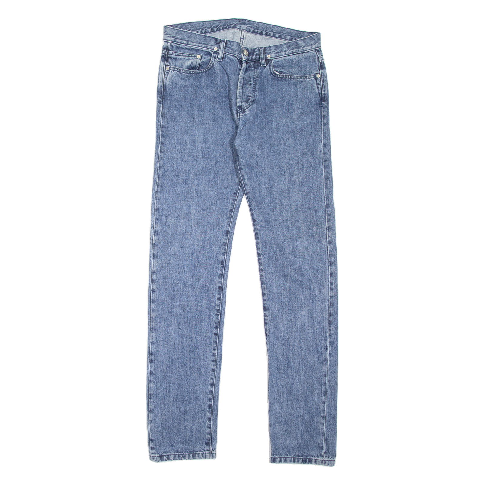 KENZO Mens Jeans Blue Slim Straight W31 L33 Refurbished - N/A refurbished available on Cerqular