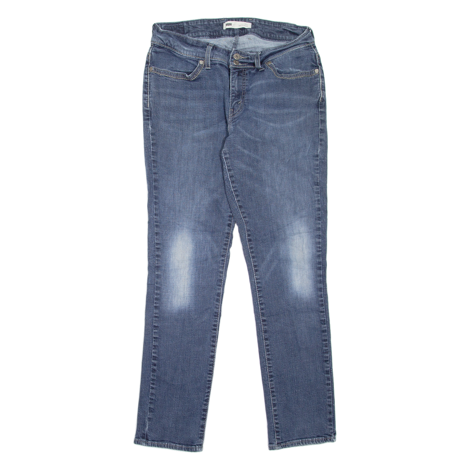 LEVI'S 529 Curvy Womens Jeans Blue Slim Skinny Stone Wash W31 L32 Refurbished - N/A refurbished available on Cerqular