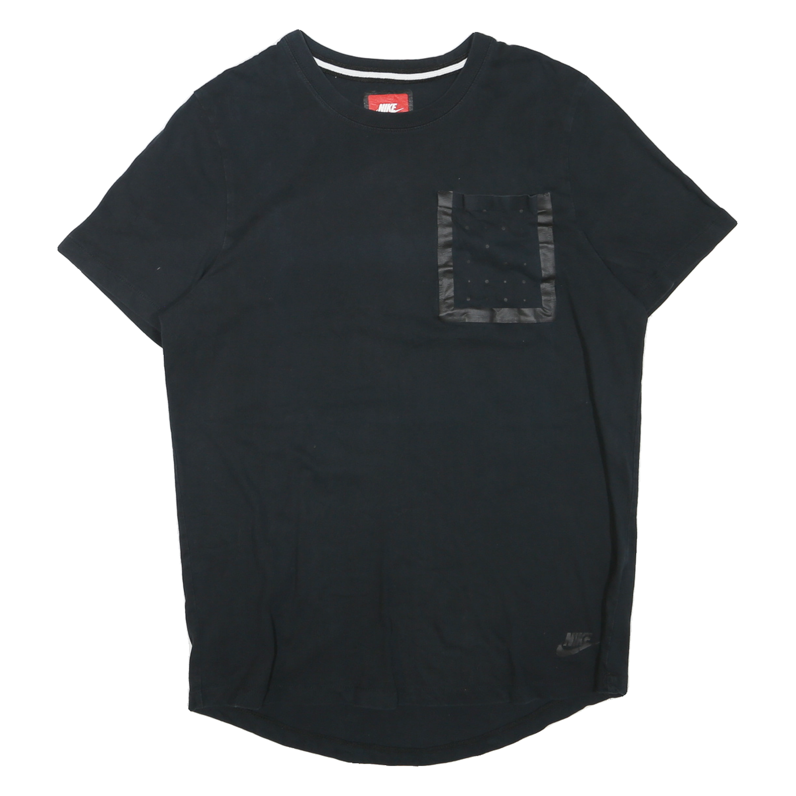 Buy NIKE Mens Black Pocket T-Shirt M Short Sleeve Crew Neck Cotton Blend Casual Refurbished - $18.19 NIKE Mens Black Pocket T-Shirt M Short Sleeve Crew Neck Cotton Blend Casual Refurbished - N/A refurbished available on Cerqular