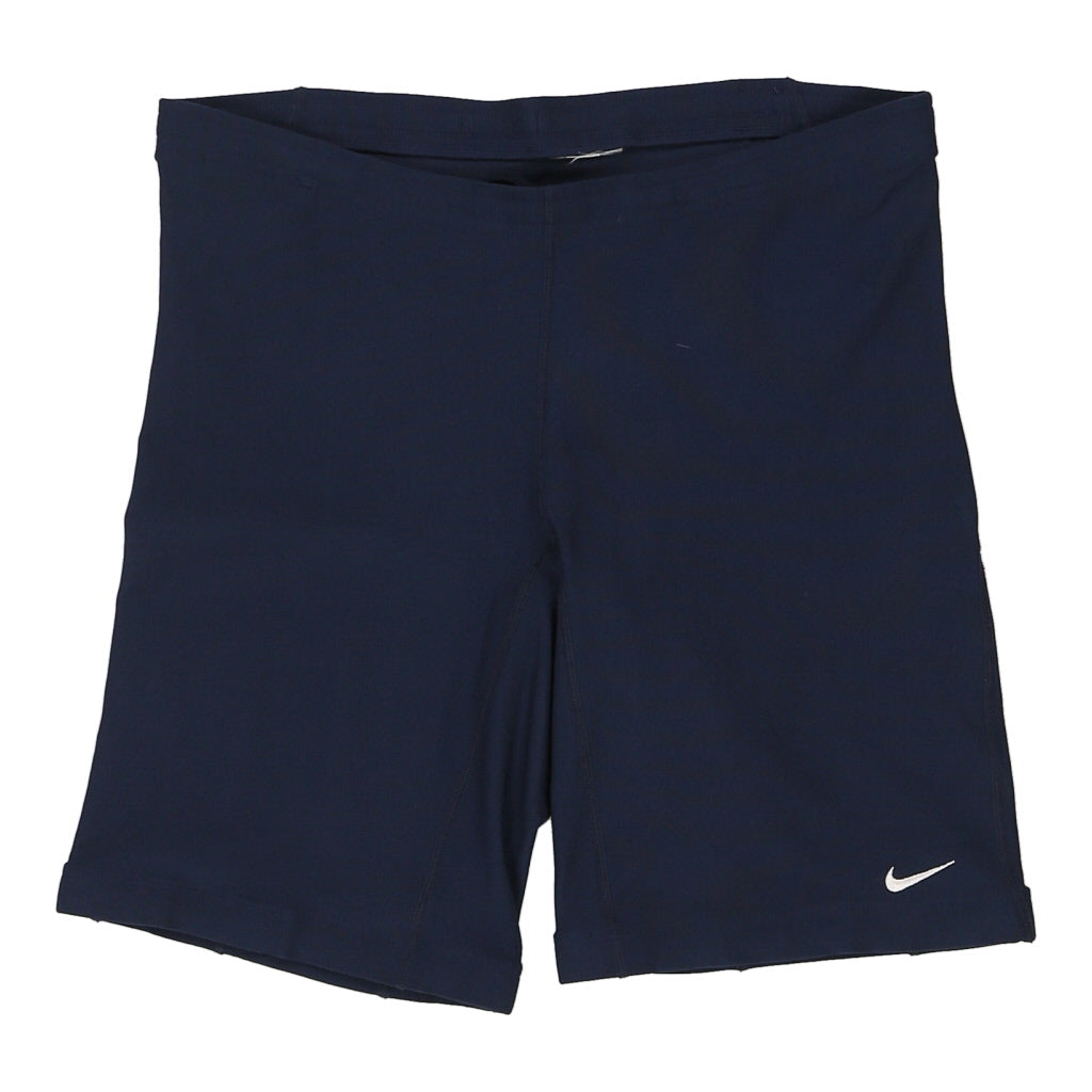 Buy Nike Sport Shorts - Large Navy Polyester Refurbished - $12.05 Nike Sport Shorts - Large Navy Polyester Refurbished - Thrifted (note: this is a term often used to describe second- refurbished available on Cerqular