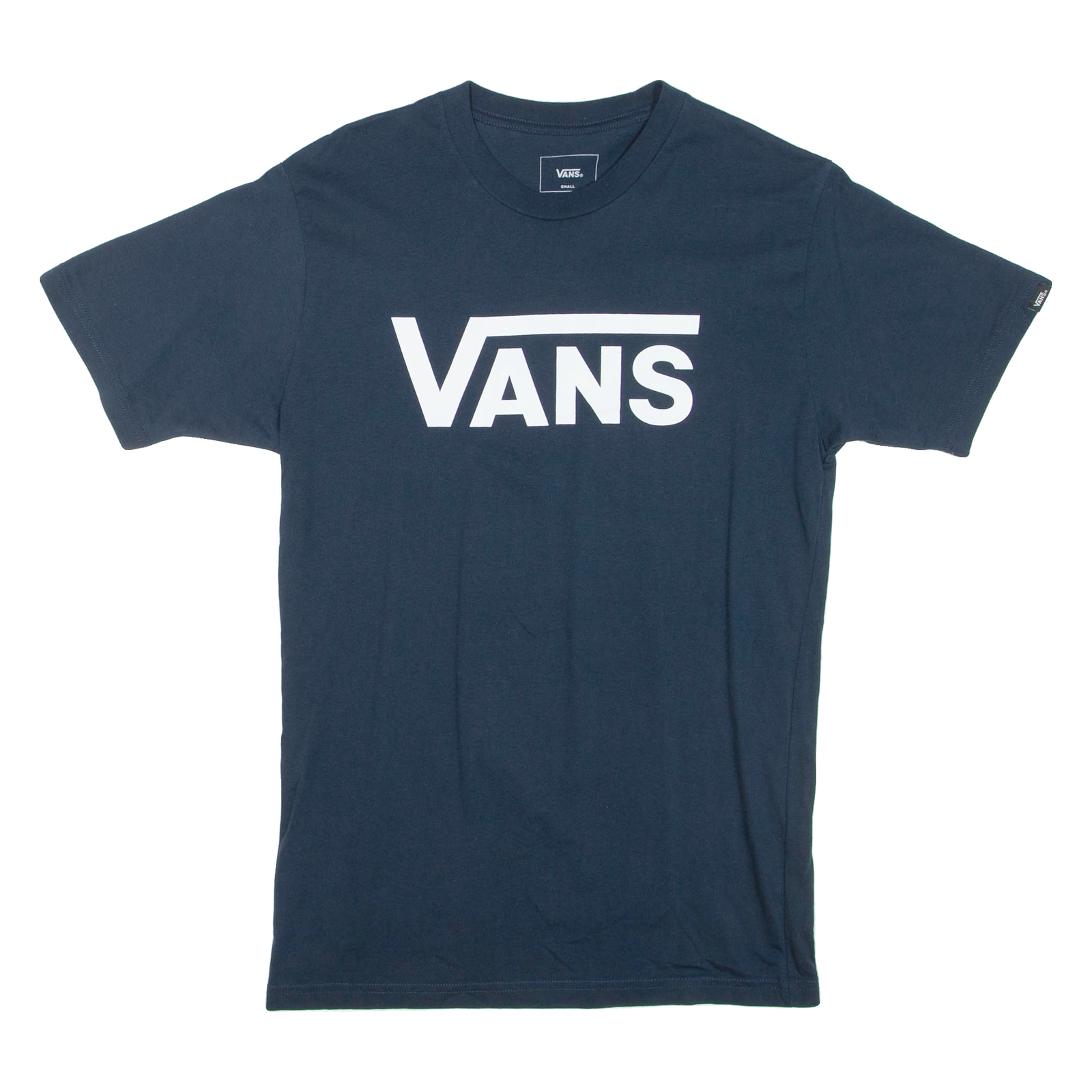 VANS Mens T-Shirt Blue S Refurbished - N/A refurbished available on Cerqular