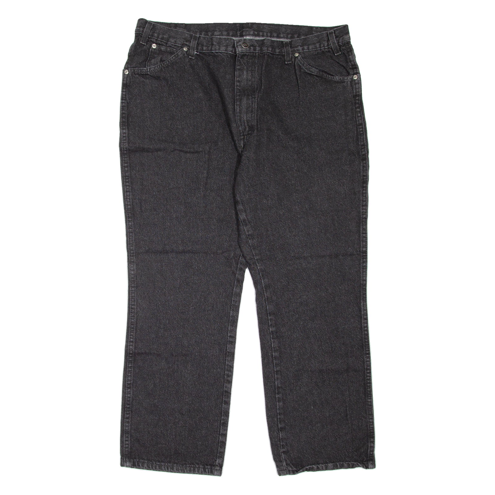DICKIES Workwear Mens Jeans Black Regular Straight W42 L30 Refurbished - N/A refurbished available on Cerqular