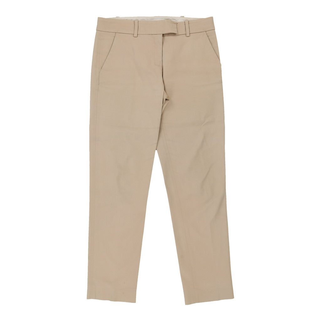Missoni Trousers - 32W UK 12 Beige Cotton | Size: UK 12 Refurbished - N/A (Preloved Designer is not a specific brand, it refurbished available on Cerqular