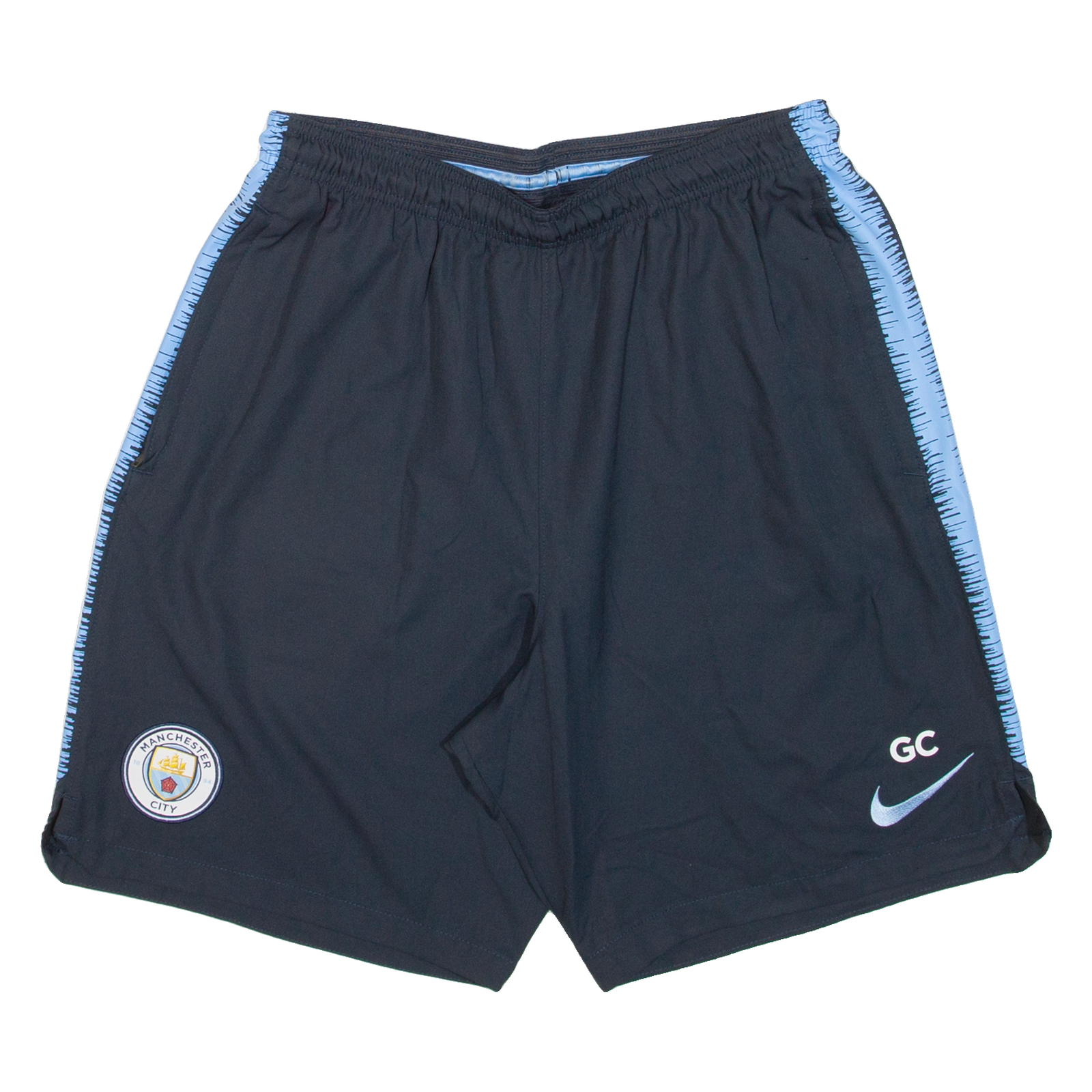 NIKE FC Manchester City Mens Sports Shorts Blue L W28 Refurbished - N/A refurbished available on Cerqular
