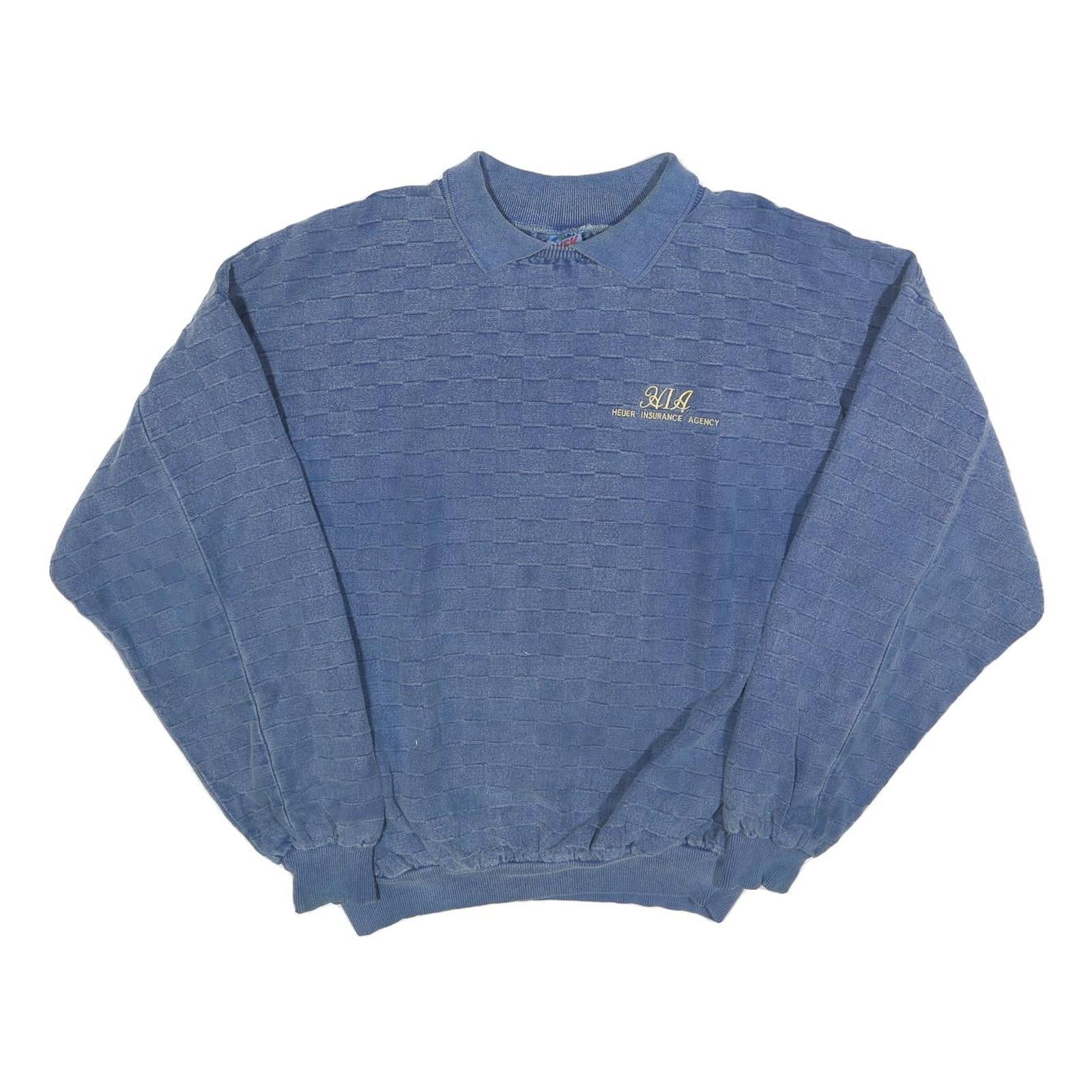 Buy WEK Mens Blue Collared 2XL Sweatshirt Cotton Blend Pullover Casual Refurbished - $23.39 WEK Mens Blue Collared 2XL Sweatshirt Cotton Blend Pullover Casual Refurbished - N/A refurbished available on Cerqular