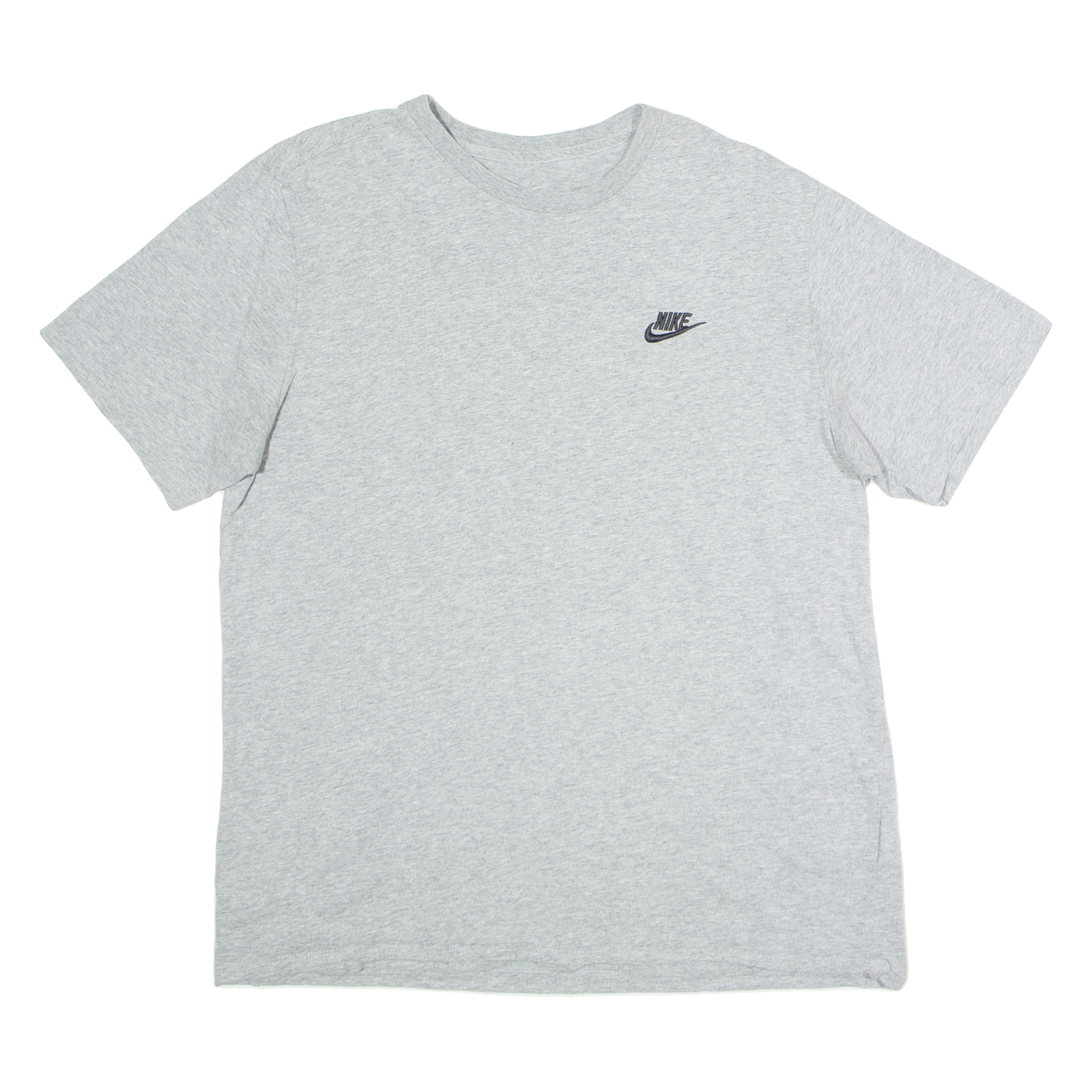 NIKE Mens T-Shirt Grey Crew Neck M Refurbished - N/A refurbished available on Cerqular