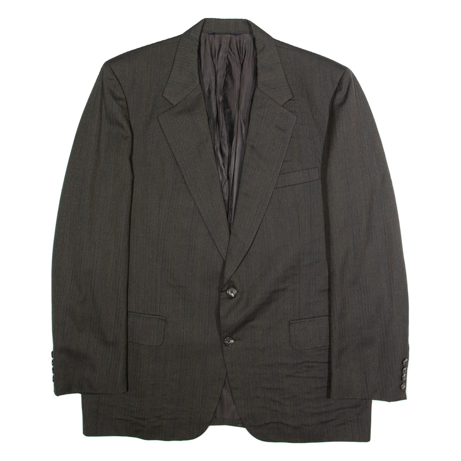BURBERRY Mens Blazer Jacket Brown Pinstripe M Refurbished - N/A refurbished available on Cerqular